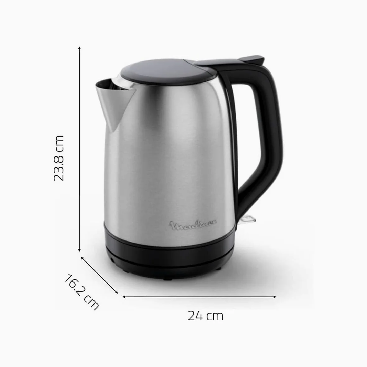 BOUILLOIRE 1,7L 2400W SUBITO INOX MOULINEX - BY5S0DE0