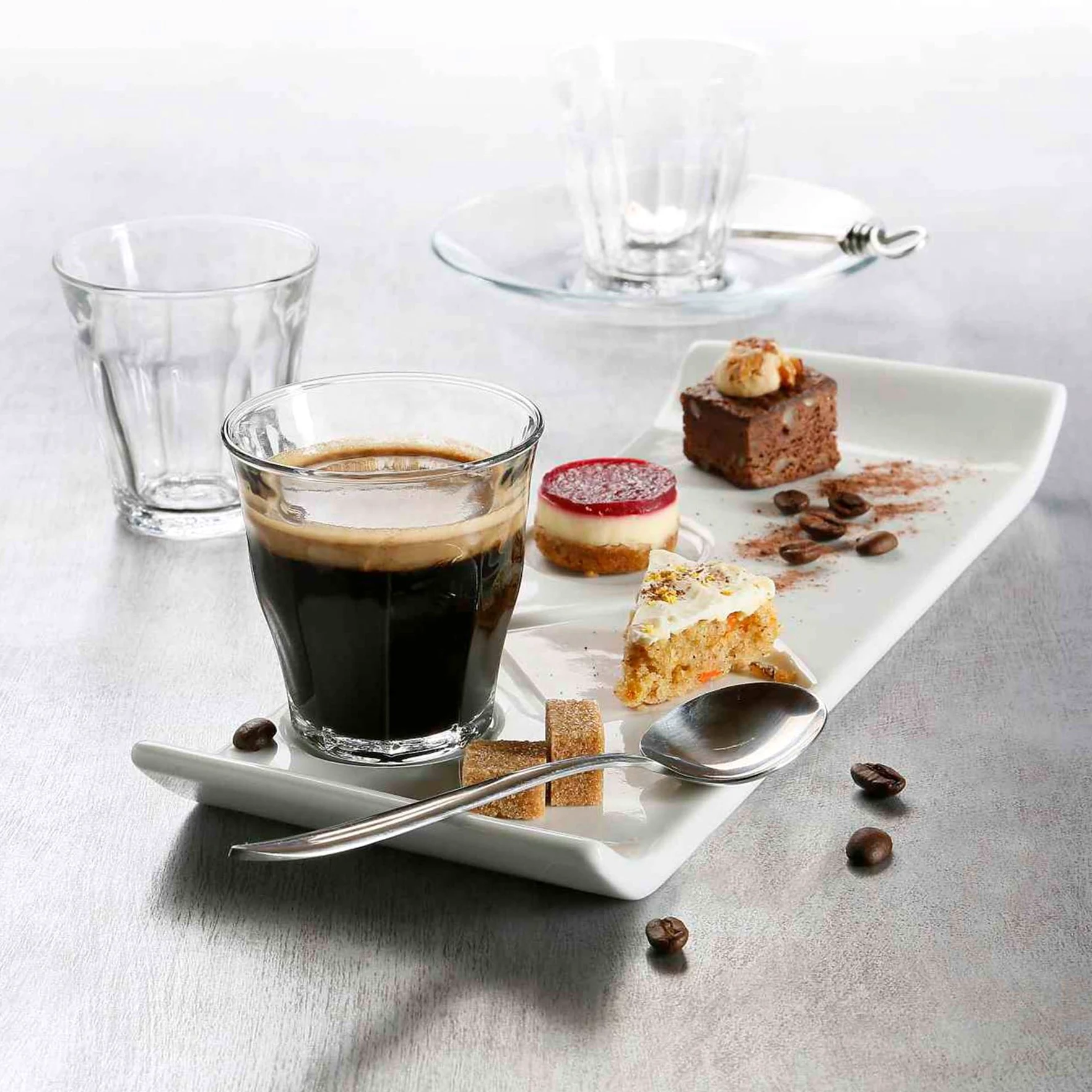 Duralex Verres è Shot/Expresso Picardie - 90 ML - Transparent - Lot de 12