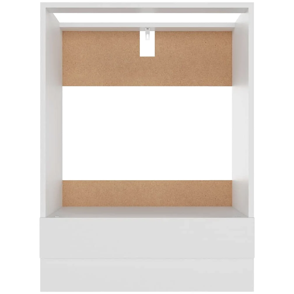 vidaXL Armoire à Four Blanc 60x46x81,5 cm Bois d'ingénierie