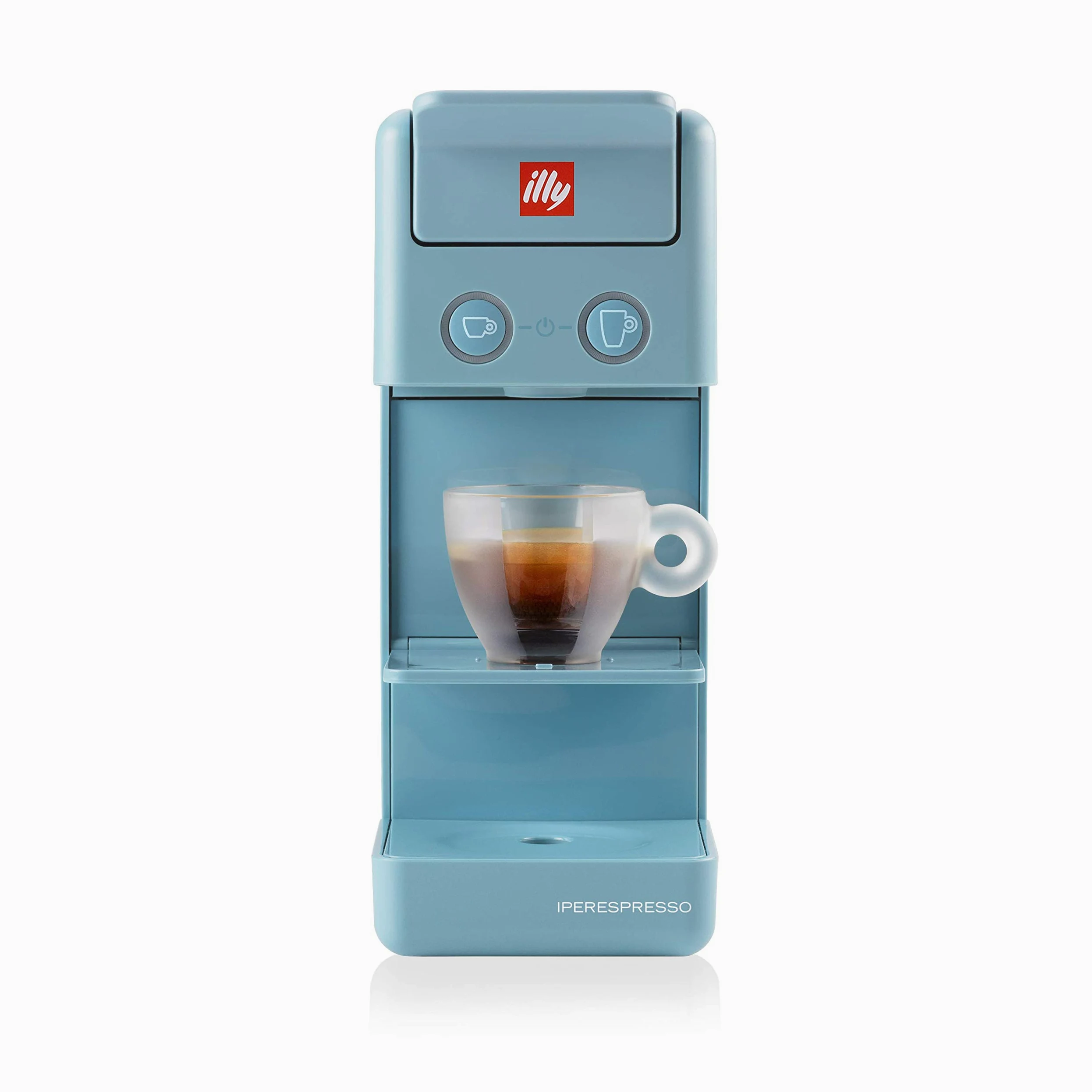 Cafetière à dosette Illy Y3.3 Expresso et Coffee 850 W Bleu