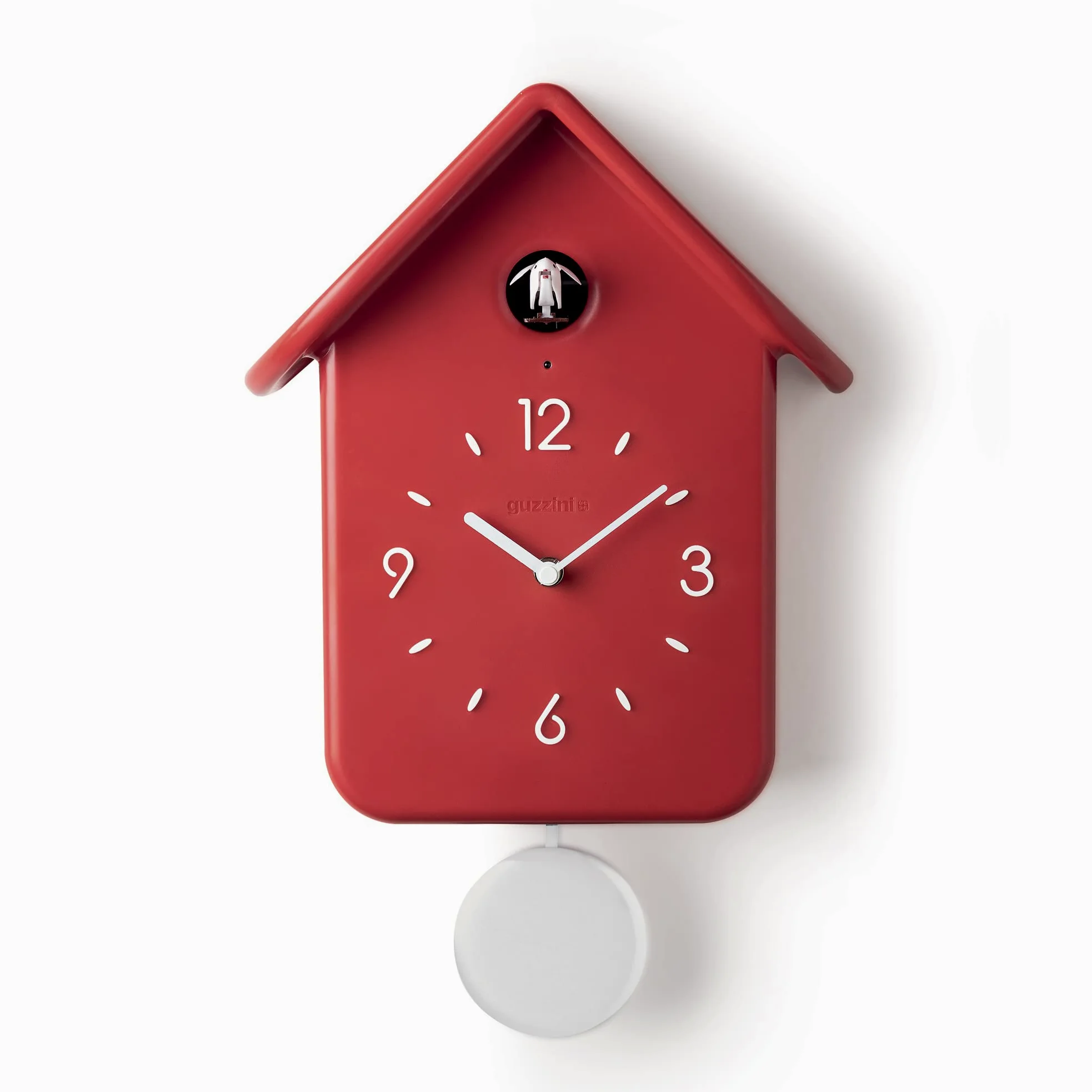 Guzzini, Horloge Coucou A/Pendule Qq, 24,8 x 12 x h39 cm