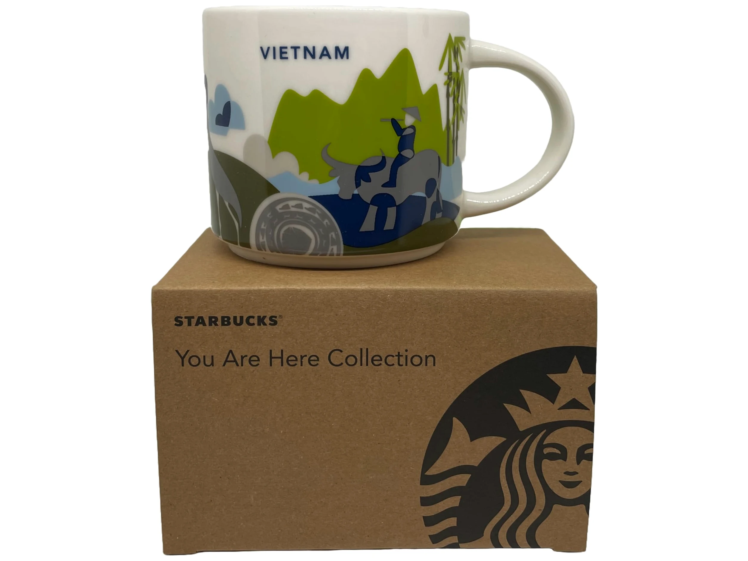 STARBUCKS Mug Vietnam YAH You are Here Collection – 414 ml, 11065633