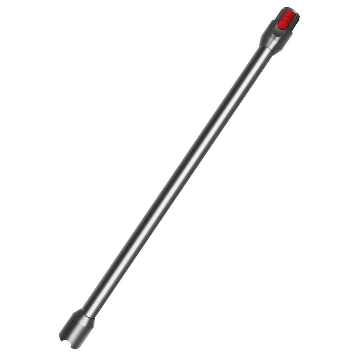 Tube Extension pour Dyson V12 Detect Slim Aspirateur, Tube Rallonge de Rechange pour Dyson V10 Digital Slim, Tige Rigide Télescopique avec Dégagement Rapide Baguette Accessoire, 74cm - Gris