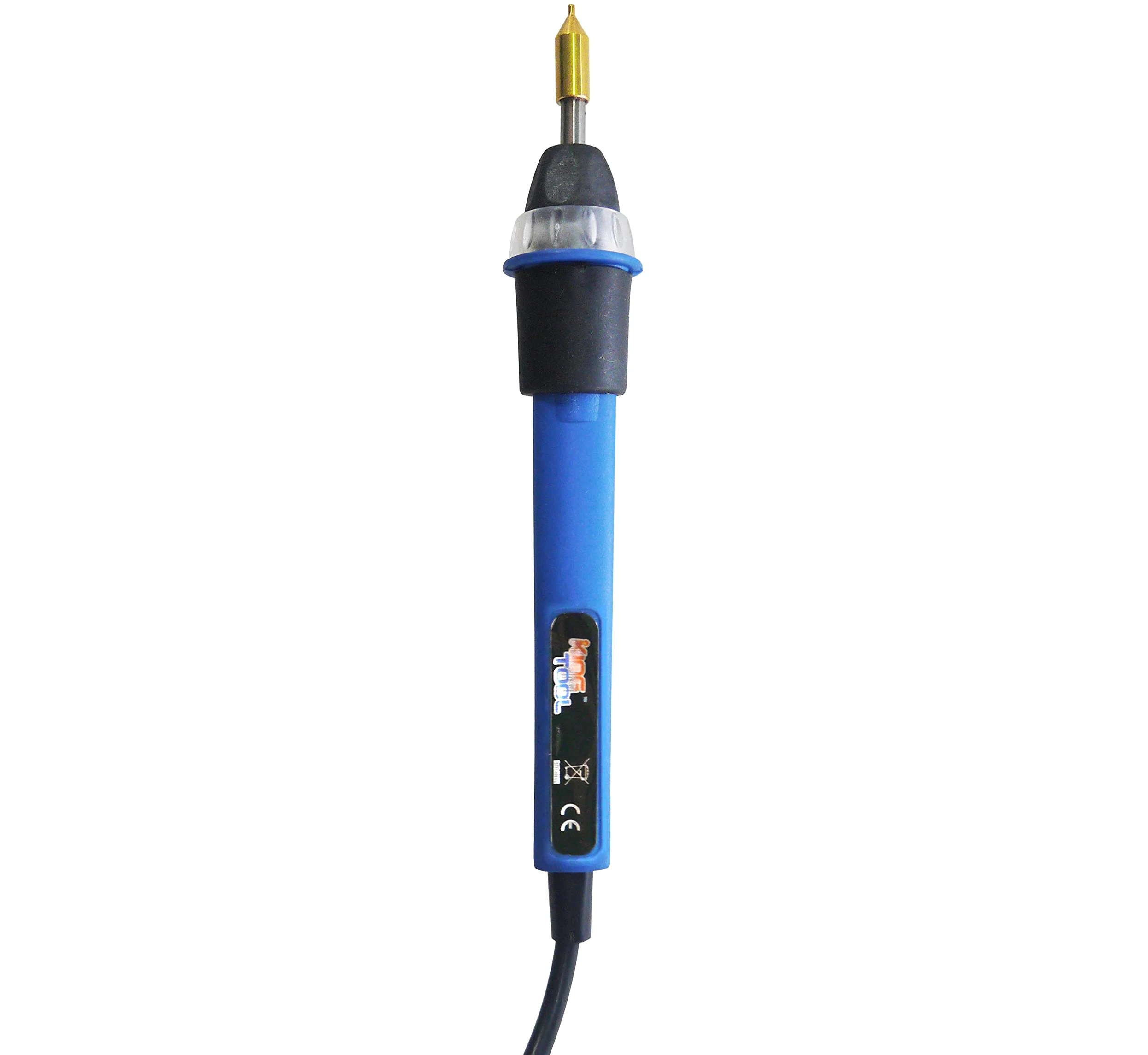KINGTOOL Outil d'estampage à chaud Chaud Quill Stylo à gaufrage Hot Foil Pen, alimenté par USB (avec 4 pointes) (bleu)