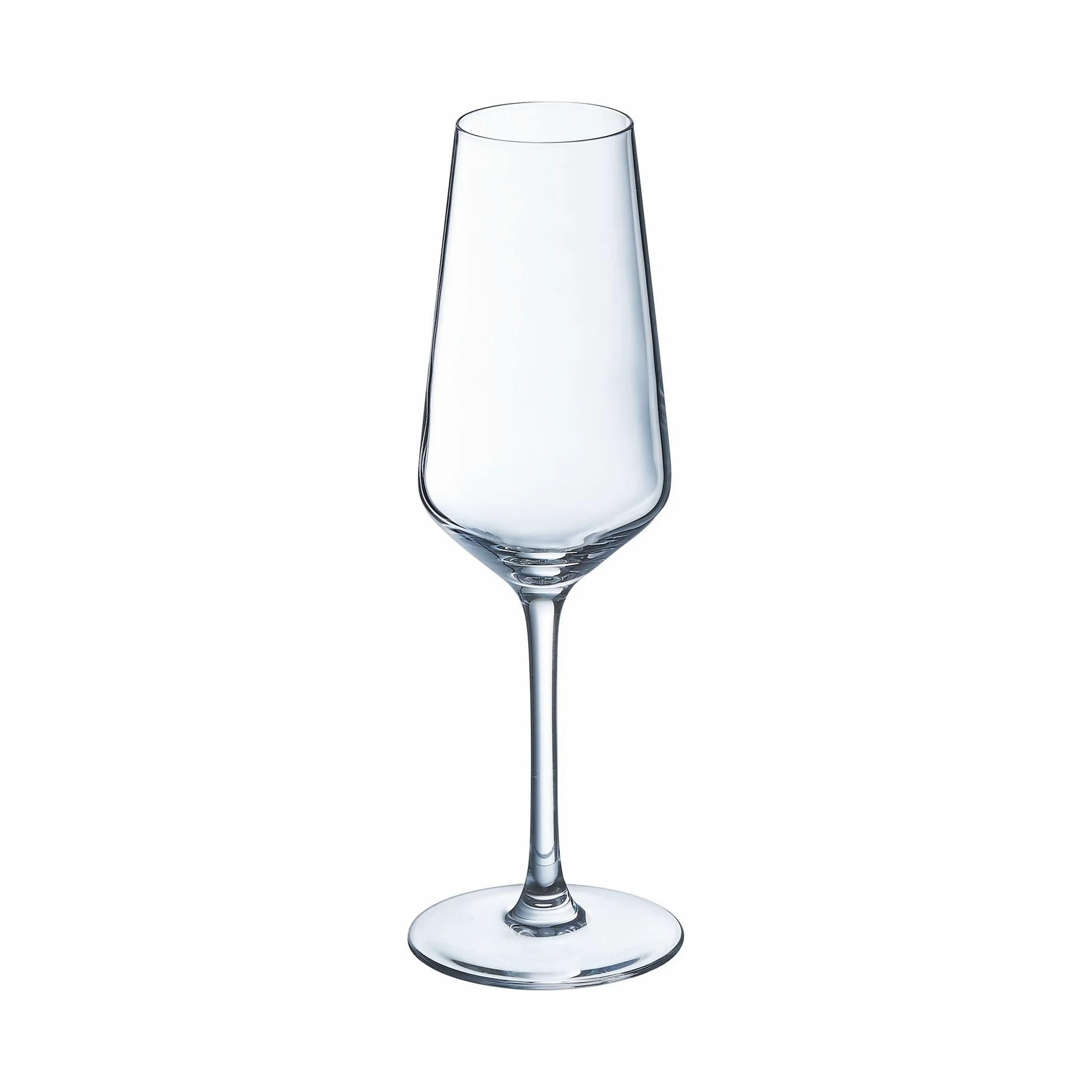 Luminarc - Collection Vinetis - 6 Flûtes 23 cl - Design moderne et élégant - Fabriquées en France - Emballage renforcé (Lot de 2)