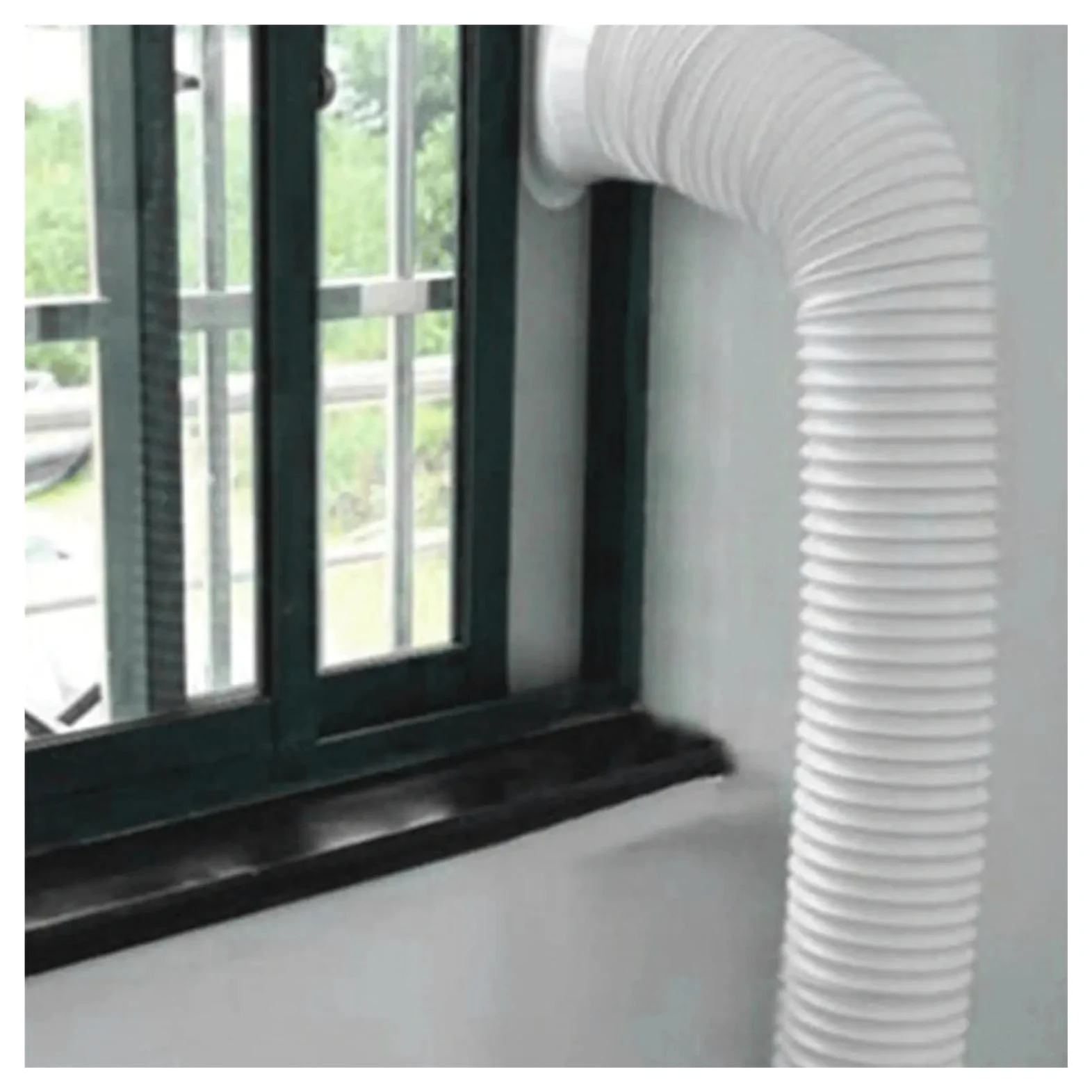 Compatible Avec Le Tuyau D'évacuation Universel Et AC. | Tuyau d'extension de conduit flexible télescopique de 130/150 mm for la climatisation mobile(150mmx2 m)