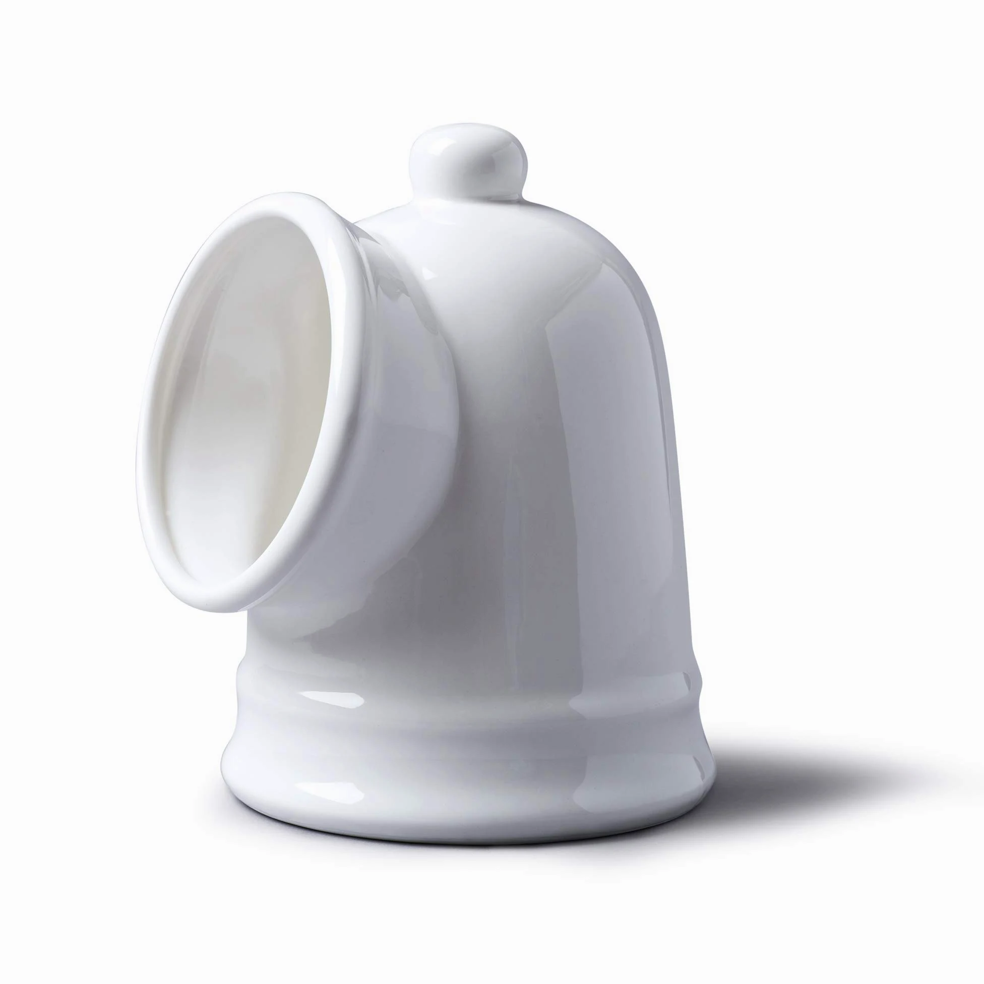 WM Bartleet & Sons 1750 T56 Grand cochon à sel traditionnel en porcelaine Blanc 14 cm