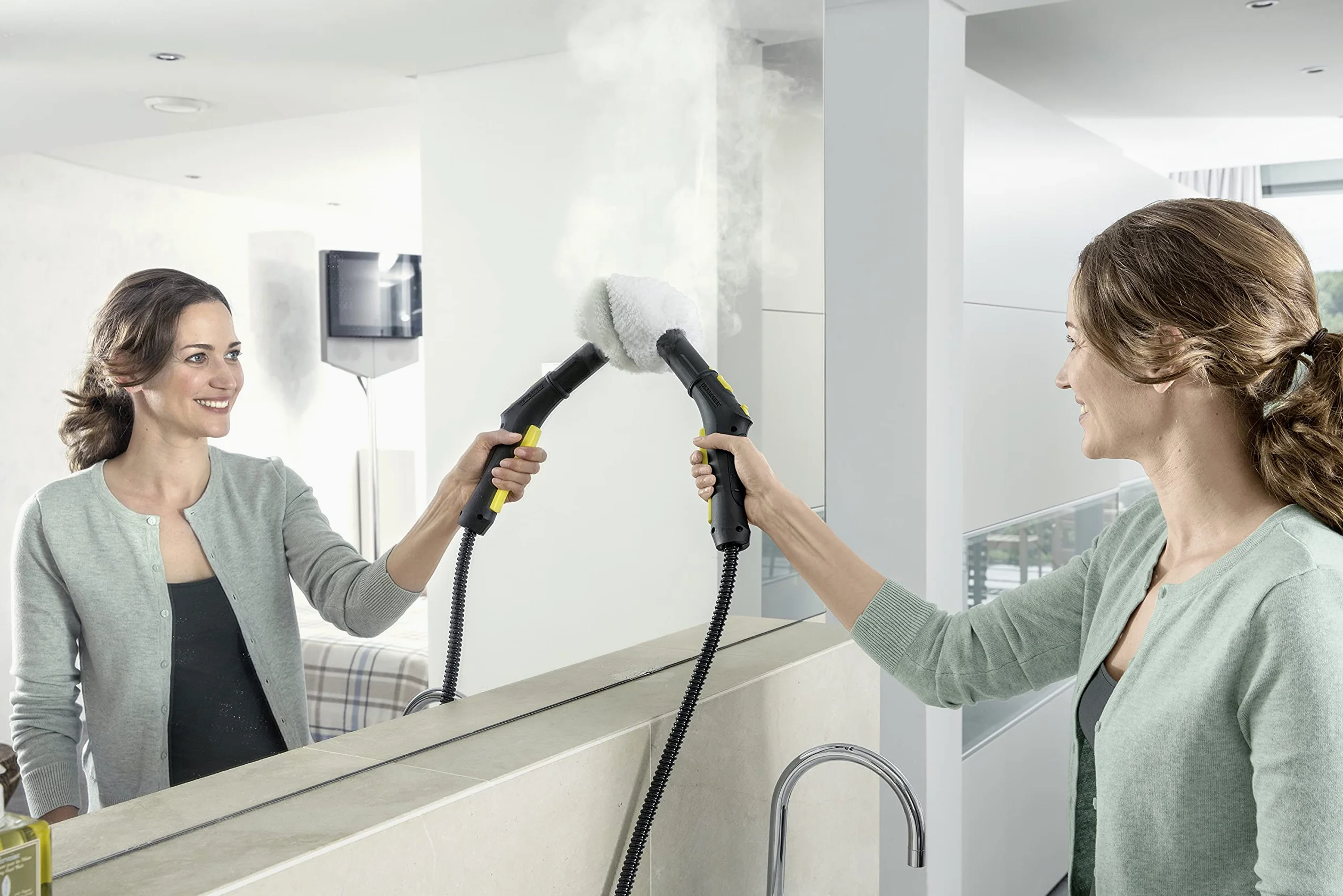 Kärcher SC 3 Nettoyeurs Vapeur Buse Pour Sol, Jaune/Noir, 1900 W