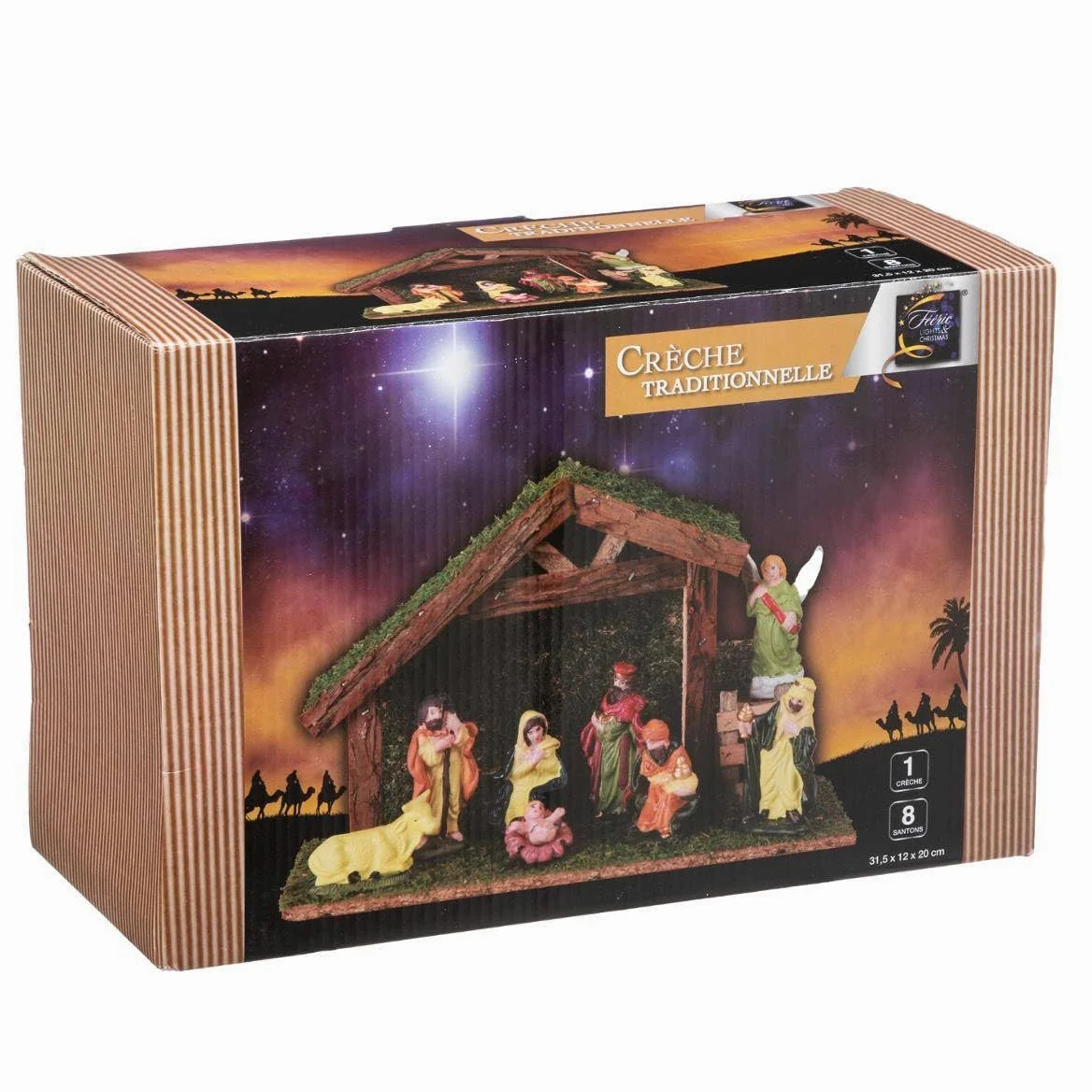 Crèche de Noël complète Saint-Isidor