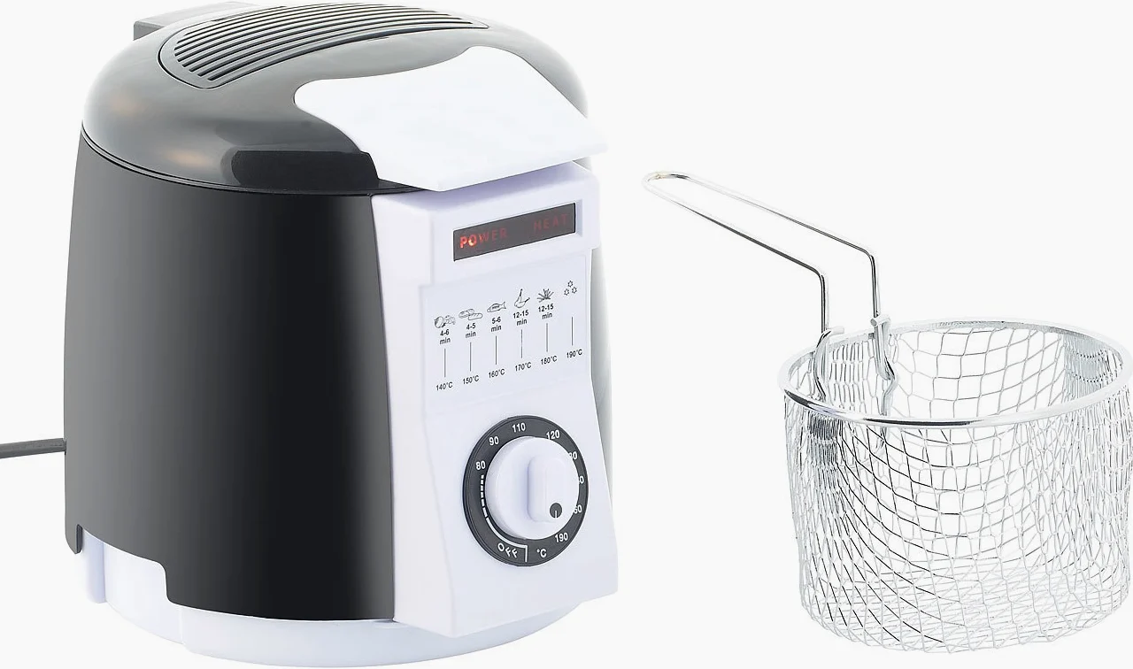 Rosenstein & Söhne Mini-friteuse avec service à fondue - 0,9 L