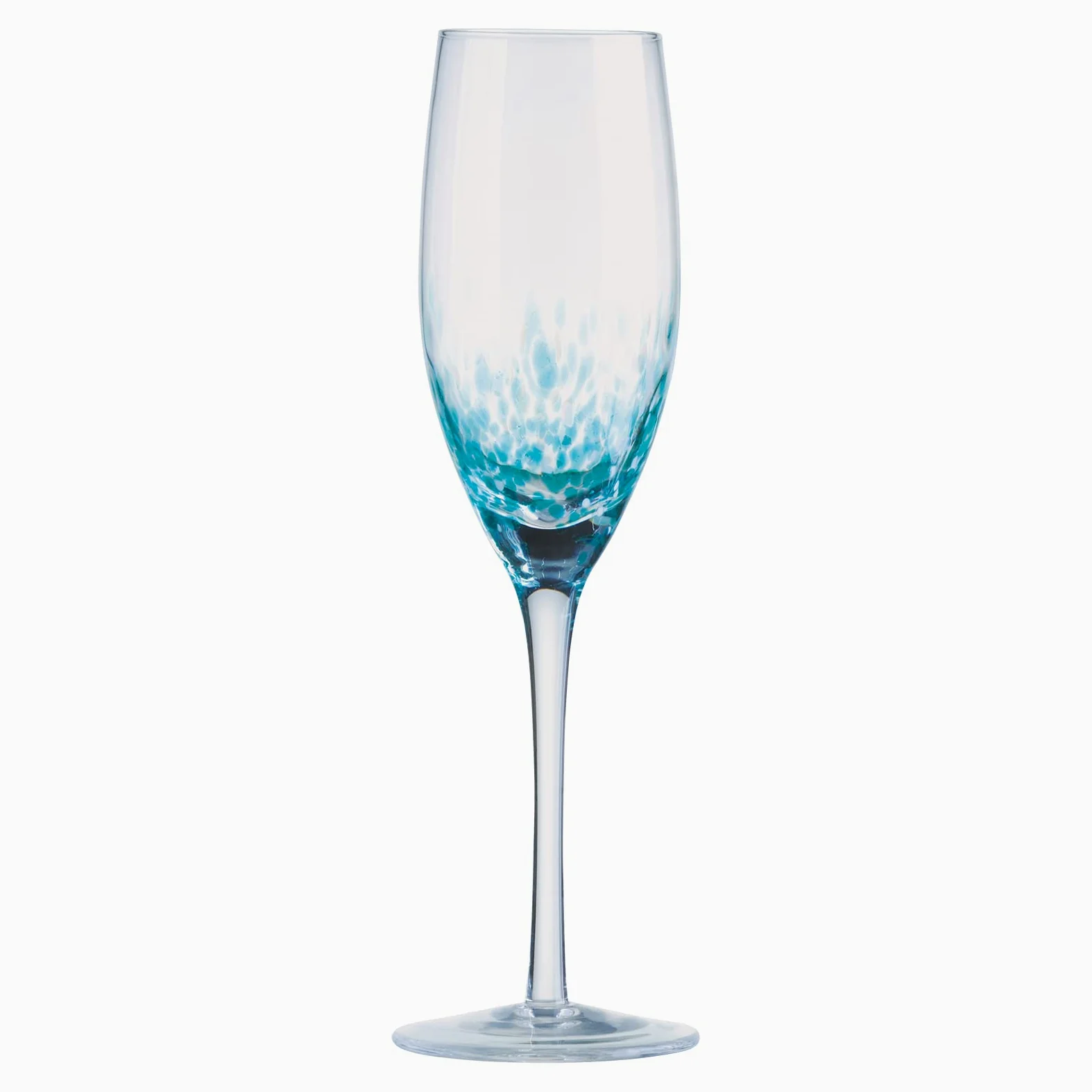 ASD10119 Flûte à mouchoir en verre, Multicolore
