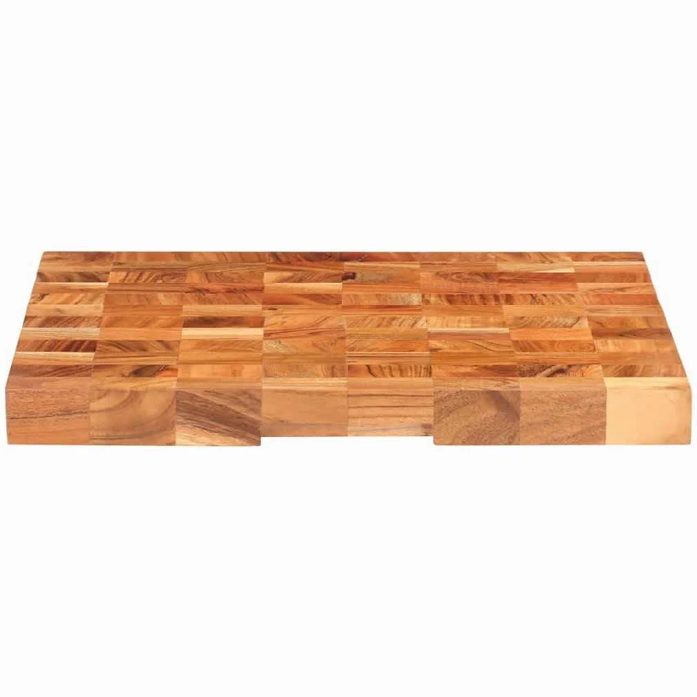 Planche à découper 60x40x3,8 cm Bois d'acacia Massif Arts de la Table & Arts culinaires Brun,286573