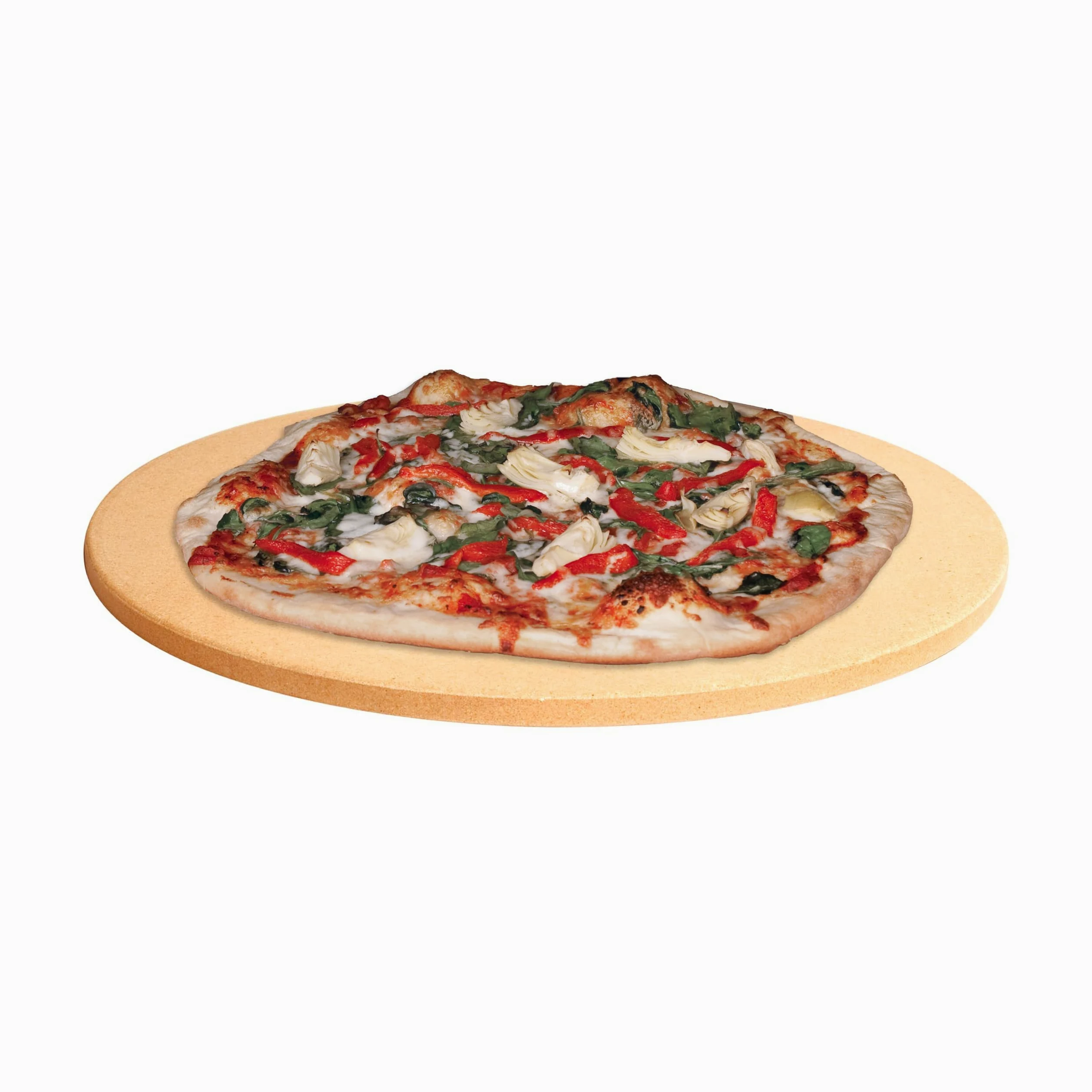 Pierre à pizza pour four - Avec pelle à pizza en bois - Pierre pizza en cordiérite - Pour une base croustillante et une juteuse