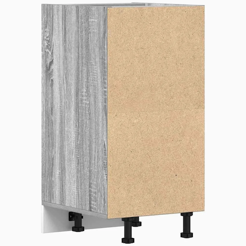 Générique Meuble Bas Riga Gris Sonoma 40 x 44,5 x 81,5 cm Bois d'ingénierie,Meubles de Cuisine,854207