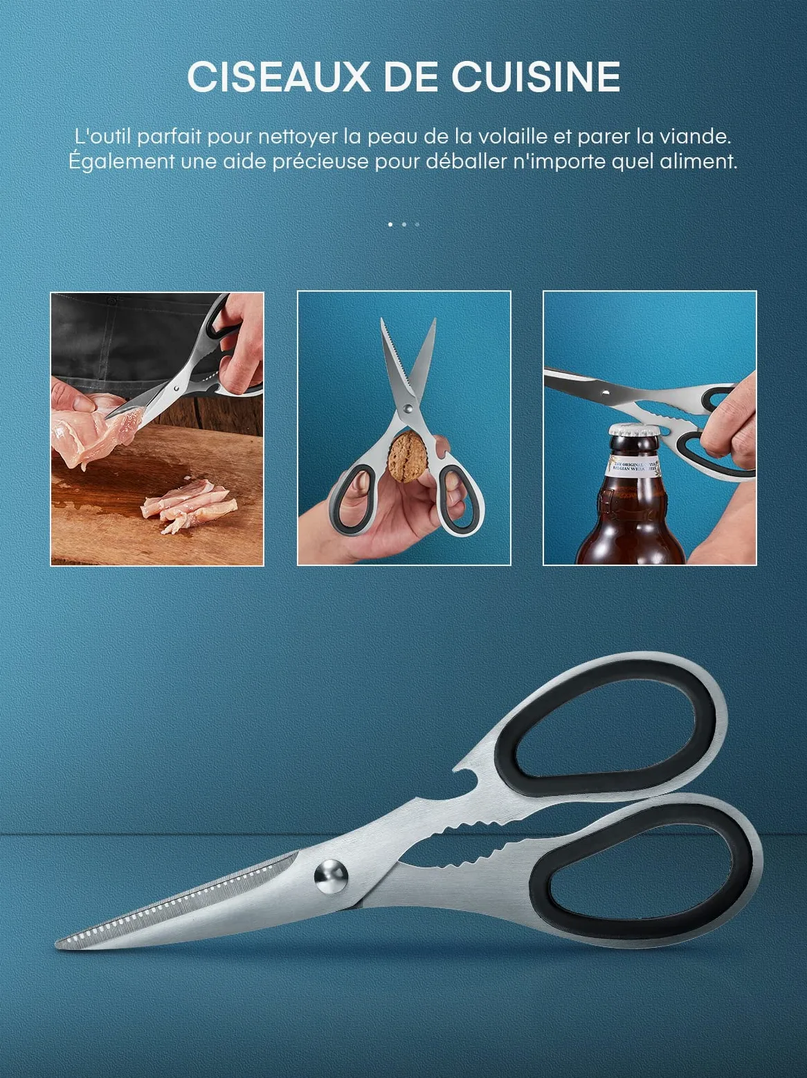D.Perlla 14 Pièces Set de Couteaux de Cuisine, pour Chef Professionnel, Forgé à Partir D'acier Inoxydable à Haute Teneur en Carbone, Porte Couteau en Acrylique