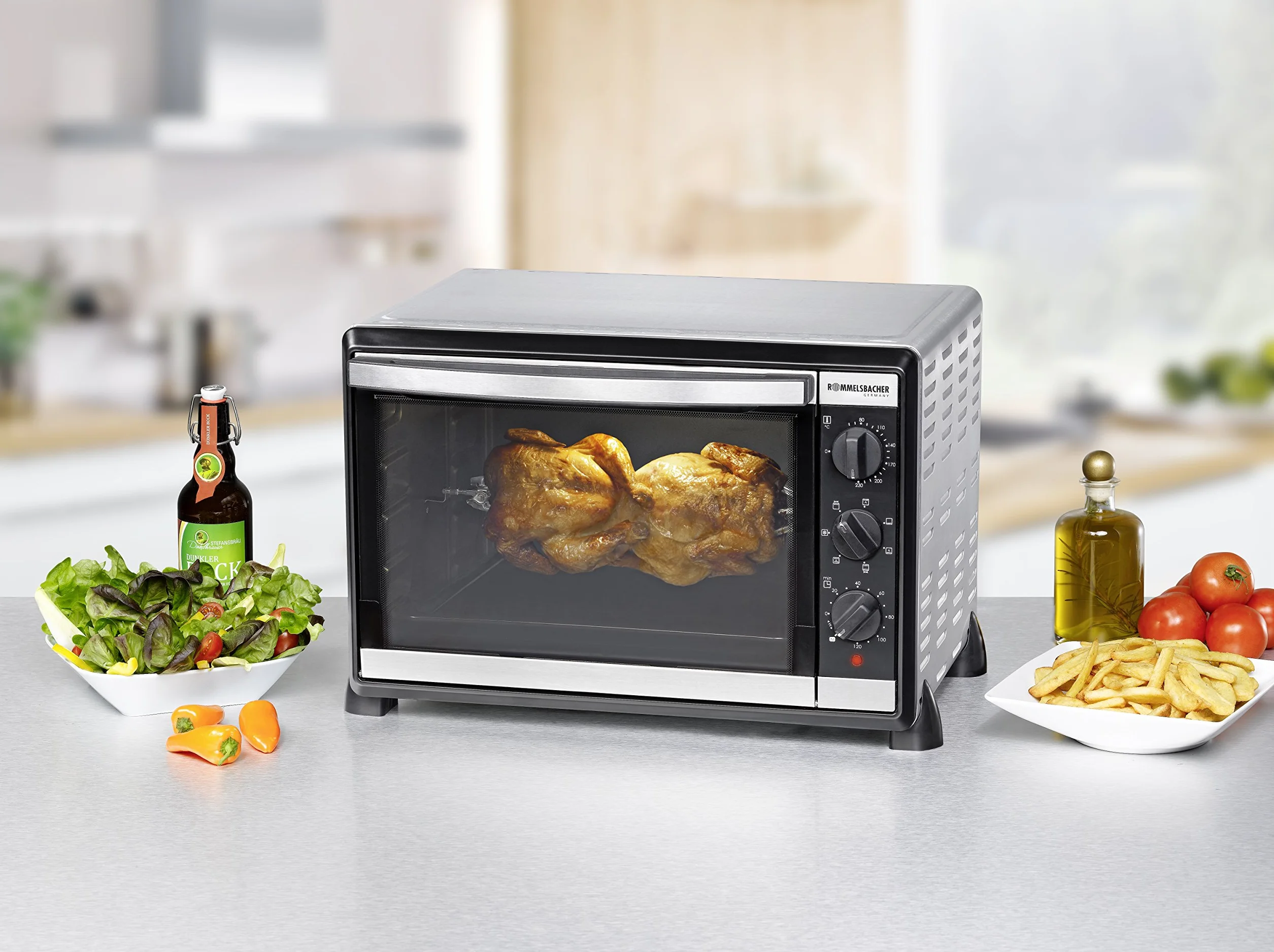 Rommelsbacher BG 1805/E Four & Rôtissoire 42 L enacier inox