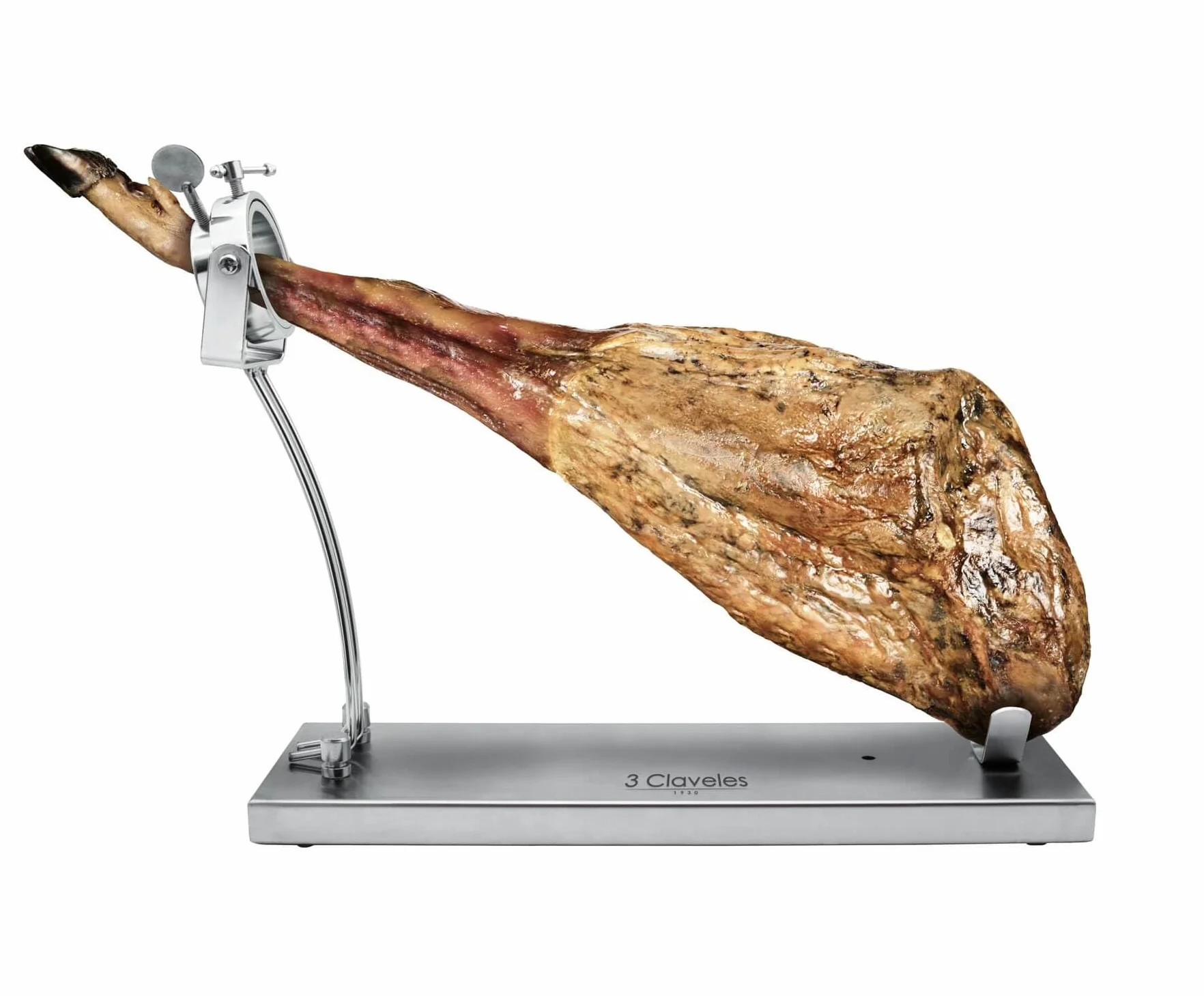 Support à jambon en acier inoxydable 3 Claveles Tête rotative