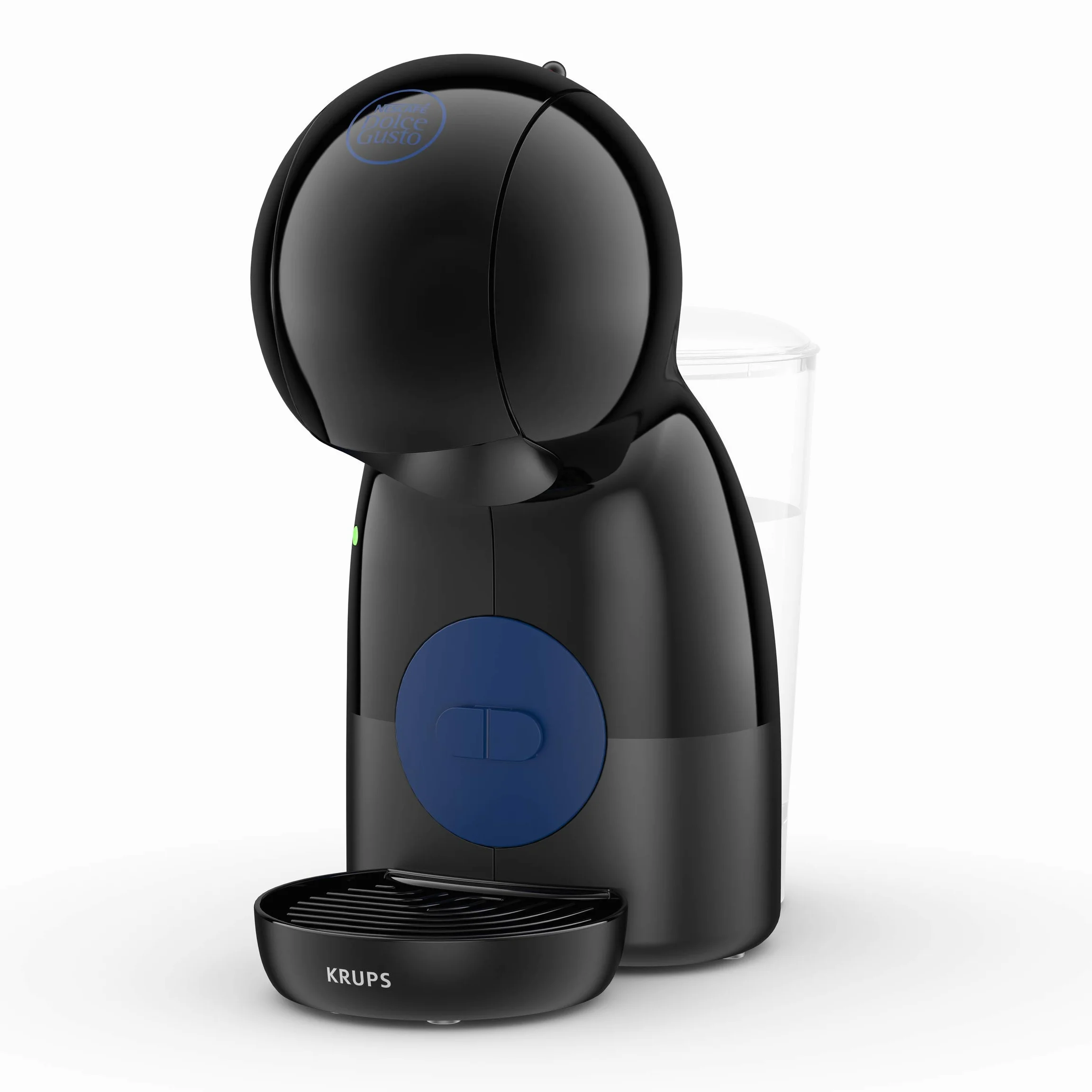 Krups Piccolo KP1A05 Nestlé Dolce Gusto 15 Bars et Machine à Café à Capsules de 1500 W avec Réservoir de 0,8 l, Dosettes Unidoses Multi-Boissons Chaudes et Froides, Rouge/Noire