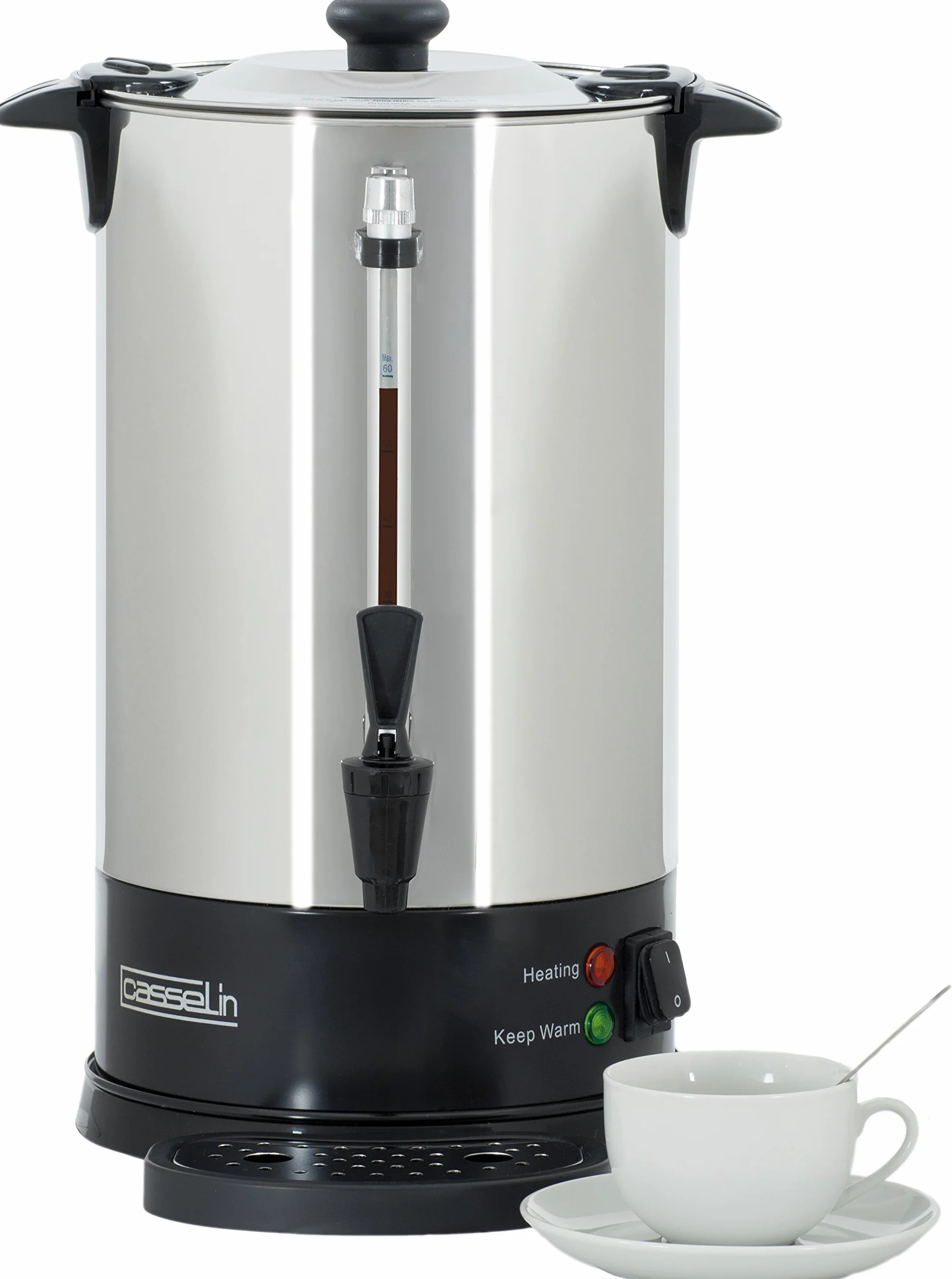 CASSELIN CPC60S Percolateur à Café, INOX