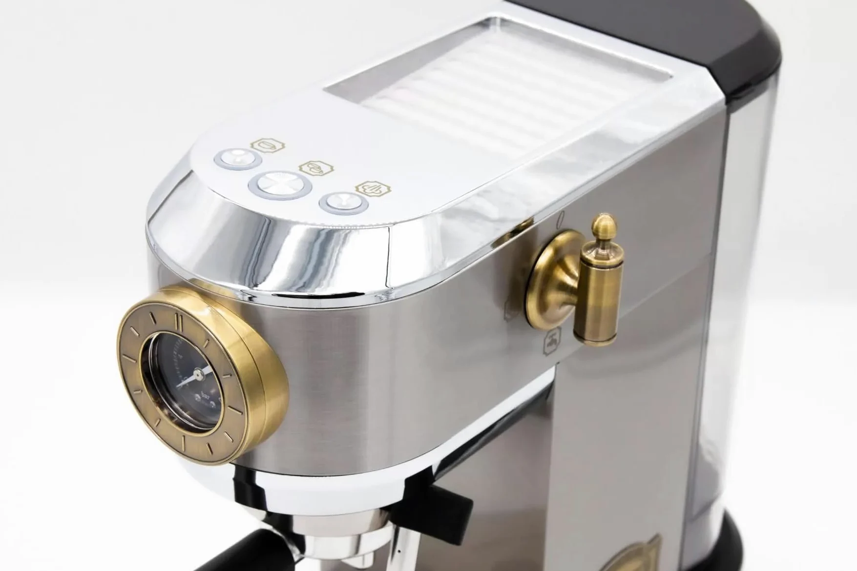 Kaiser KA 2001 R Empire Machine à expresso avec porte-filtre en acier inoxydable 19 bar