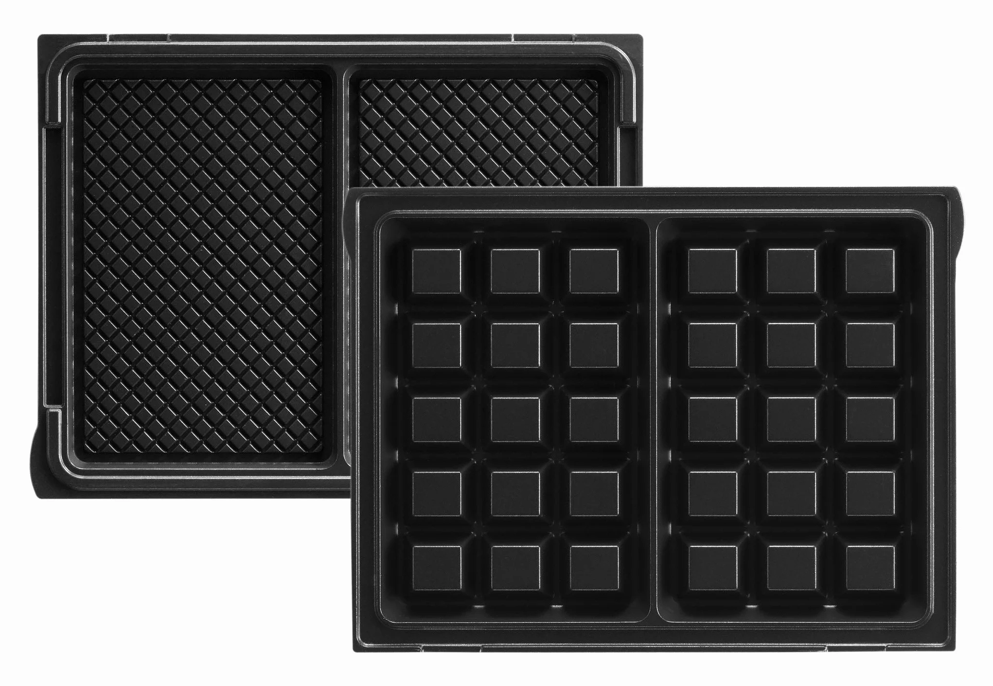 LAGRANGE Gaufrier Tart'Gaufres, 1070W, 3 jeux de plaques inclus, gaufres avec grosses alvéoles d’un côté et surface lisse pour tartiner de l’autre, Plaques amovibles, Multifonction, 029424