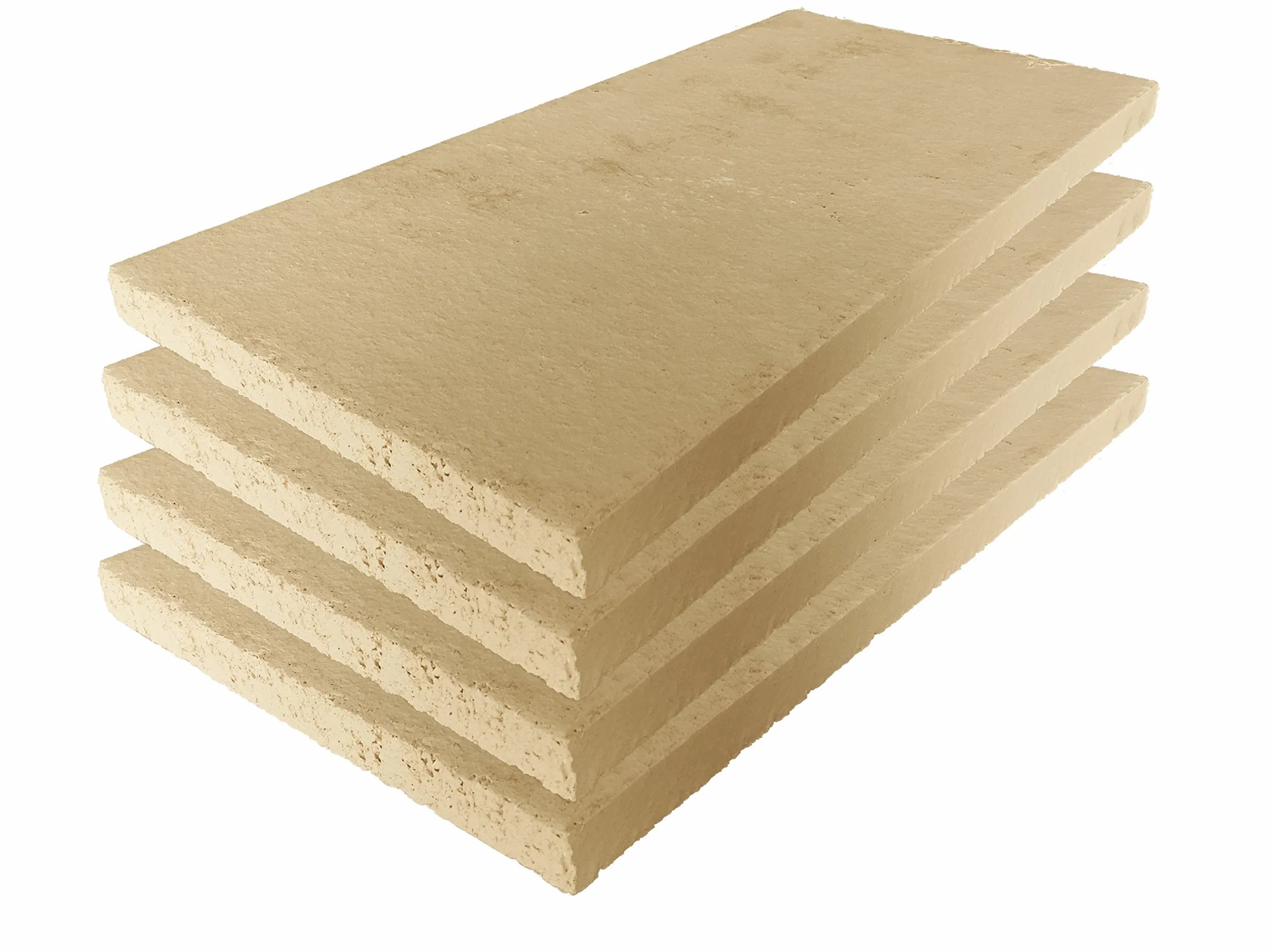 Plaques réfractaires, chamotte pour four, haute qualité, 400 x 200 x 30 mm