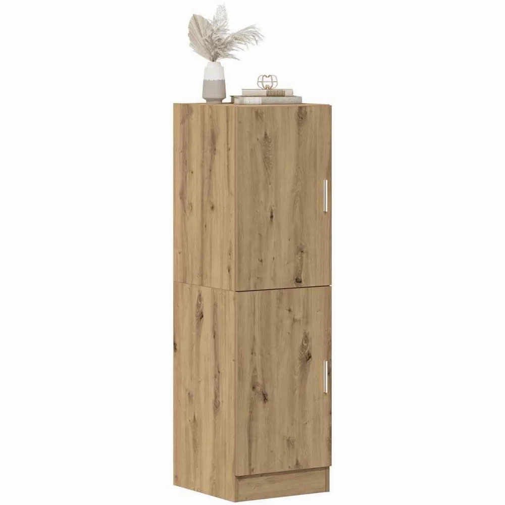 vidaXL Armoire de Cuisine chêne Artisanal 38x41,5x131,5 cm, Armoire, Armoire de Garde-Manger de Cuisine, Armoire de Buffet de Cuisine