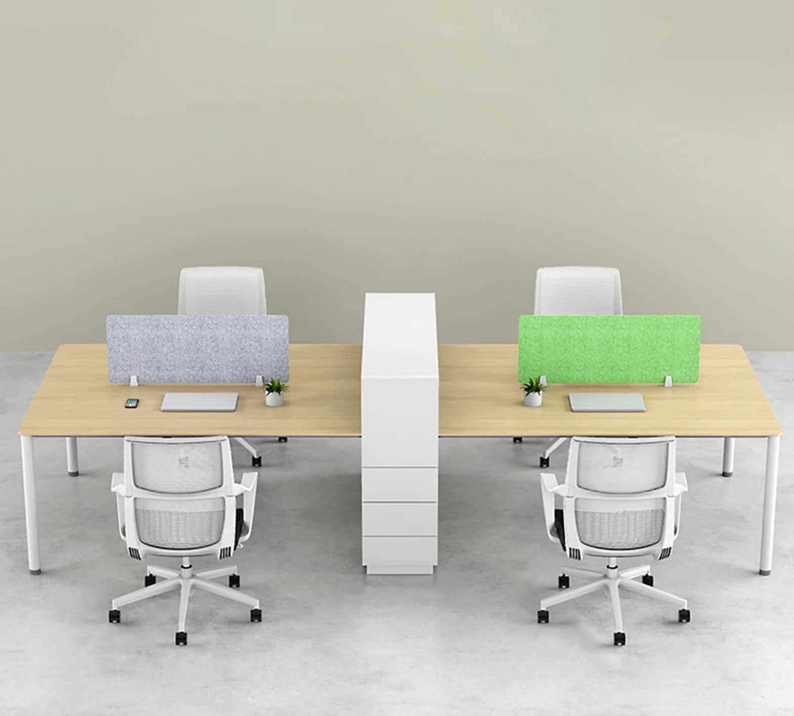 Icegrey Séparateur Mural Acoustique autoportant réduisant Le Bruit Séparateur de Bureau Acoustique à Pince pour réduire Le Bruit et Les Distractions visuelles, Le Noir, 60x40cm