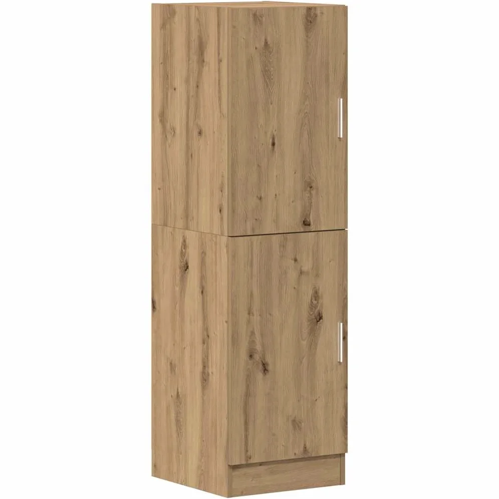 vidaXL Armoire de Cuisine chêne Artisanal 38x41,5x131,5 cm, Armoire, Armoire de Garde-Manger de Cuisine, Armoire de Buffet de Cuisine