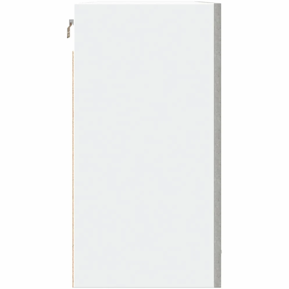 vidaXL Armoire Suspendue Lyon Gris béton 80 x 31 x 60 cm Bois d'ingénierie