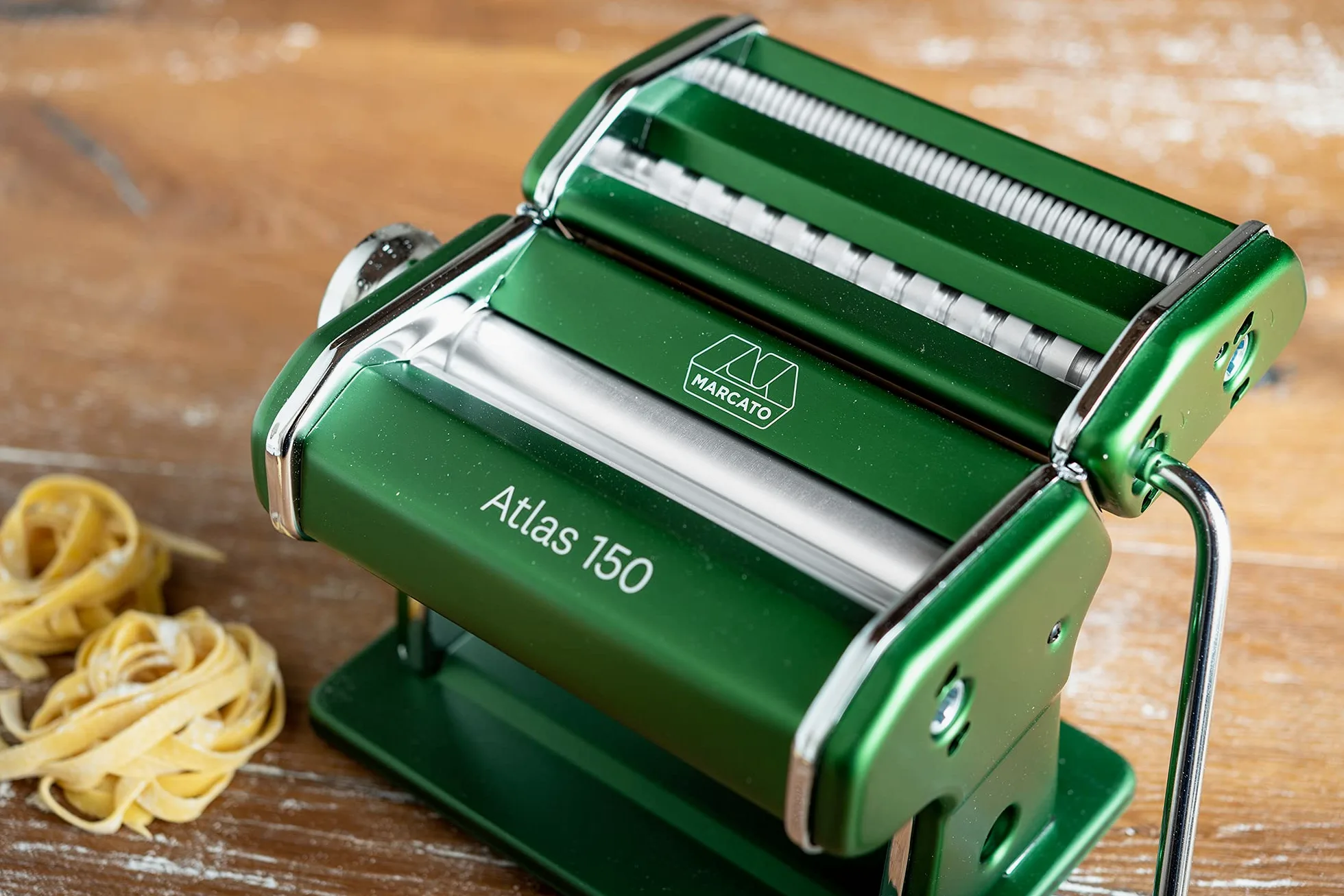 Marcato Atlas 150 Machine à pâtes Alliage léger Vert