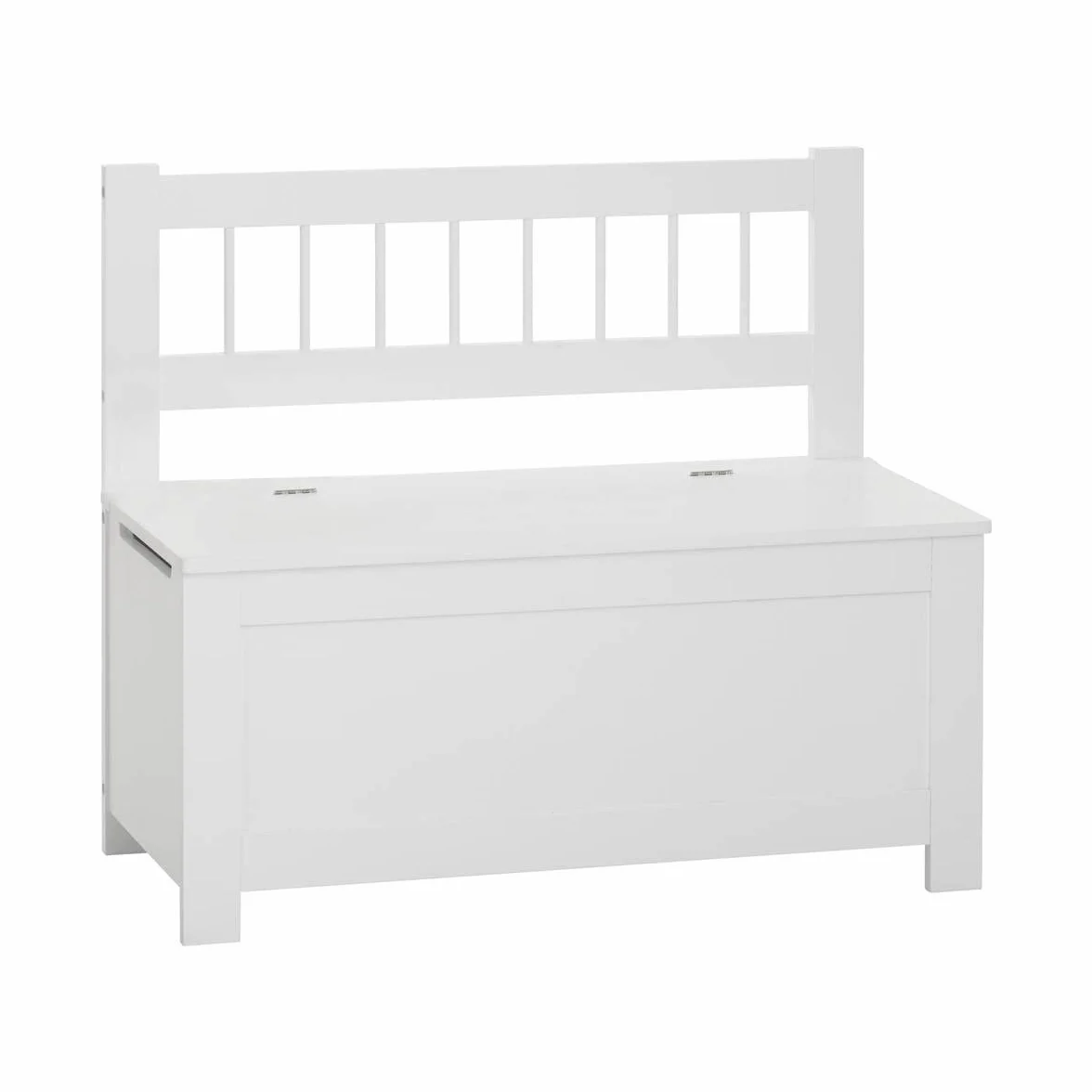 Atmosphera - Banc Coffre Enfant Blanc en Bois