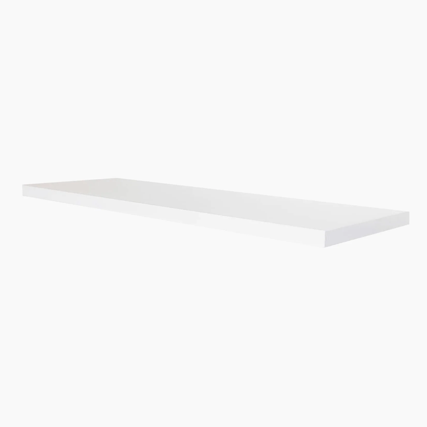 Henor étagère Murale en Bois 120 x 15 x 2.5 cm – Tablette Flottante réglable horizontalement, verticalement et en Inclinaison – Jusqu’à 30 kg – Blanc