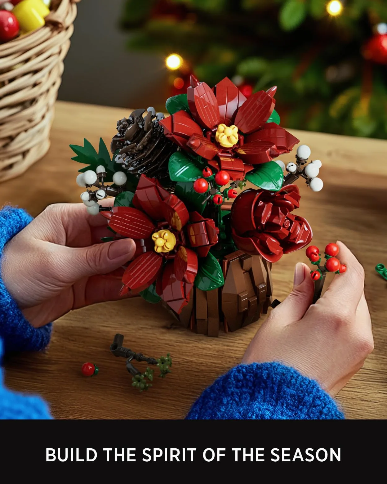 Nifeliz Botanicals Fleurs Set De Construction pour Adultes, Bouquet De Fleurs Convient pour La Décoration du Bureau à Domicile, Décoration & Cadeau pour Hommes et Femmes (767 Pièces, NF10347)