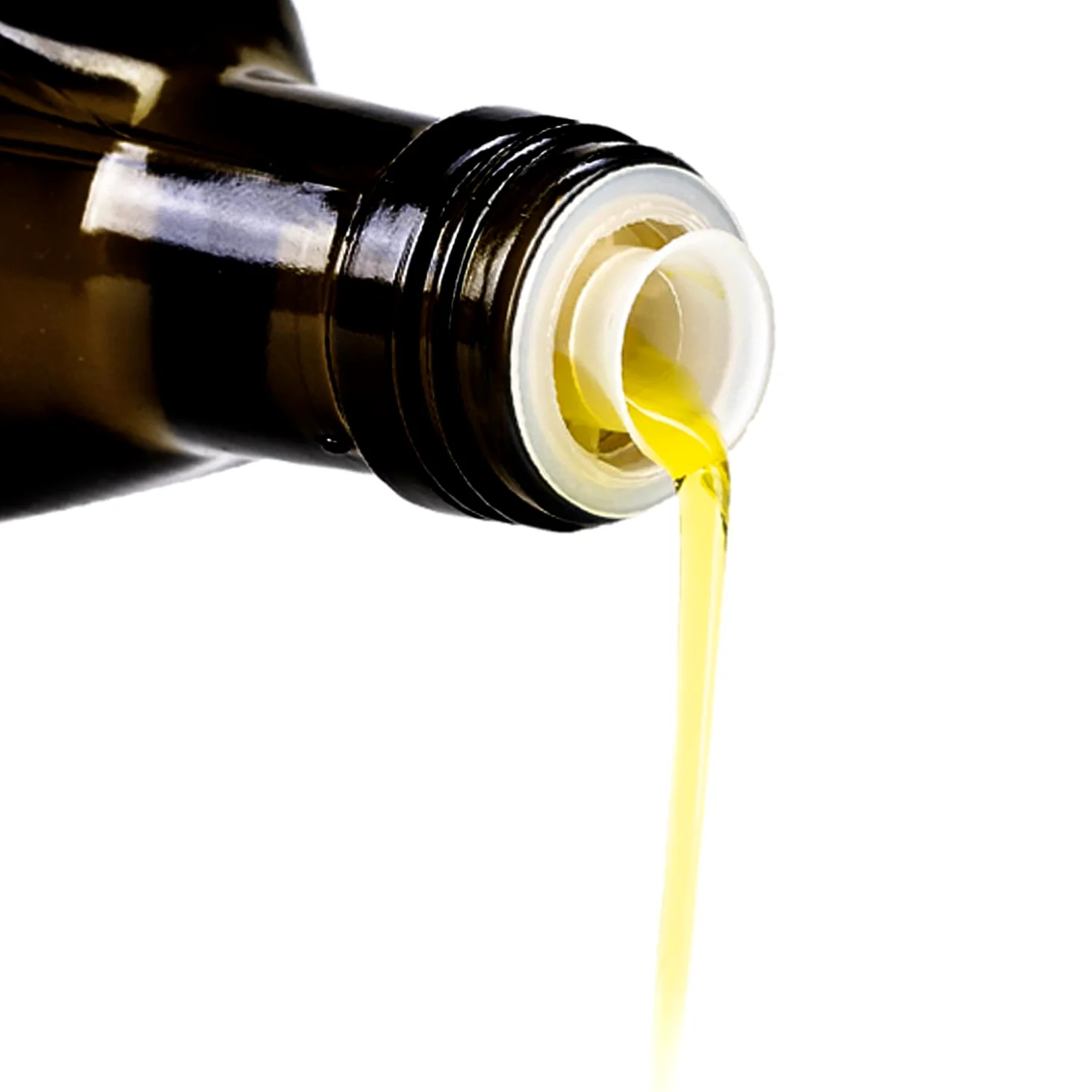 Lot de 25 bouteilles en verre 1000 ml (1 L) vert olive, pour huile, vinaigre, vin et liqueurs, bouteilles de haute qualité pour la restauration et le stockage
