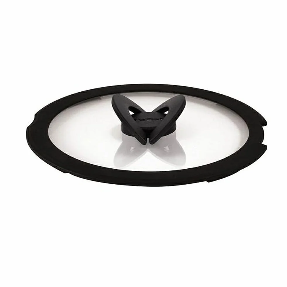 Tefal Ingenio Couvercle en verre 22 cm, rangement facile, gain de place, poignées pliables, chauffage plus rapide, convient aux ustensiles de cuisine Ingenio - Passe au lave-vaisselle - Qualité