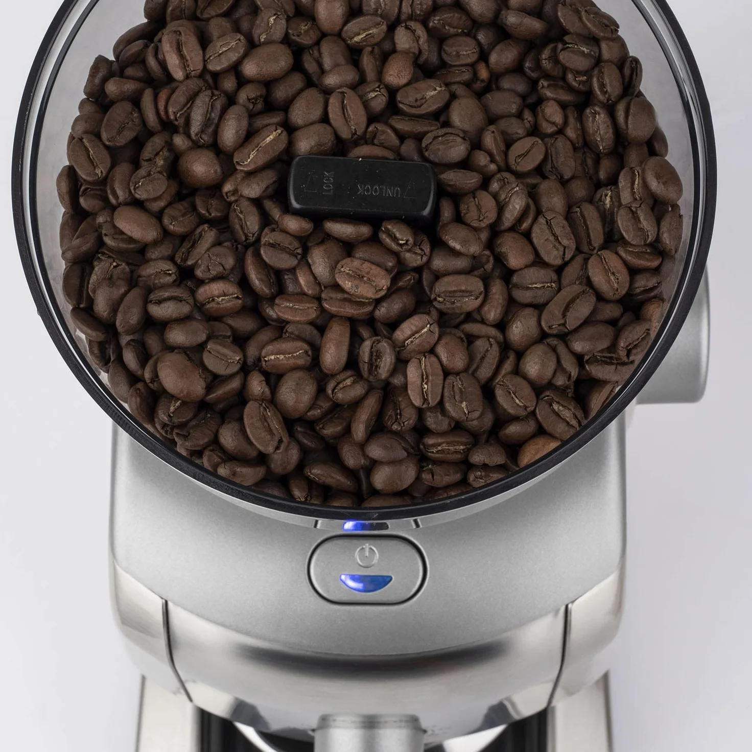 H.Koenig Moulin à Café Electrique GRD830, Broyeur Café Grain Professionnel, Grinder Pro, Meule Conique, 16 Tailles de Mouture, Capacité 400g, 130 W