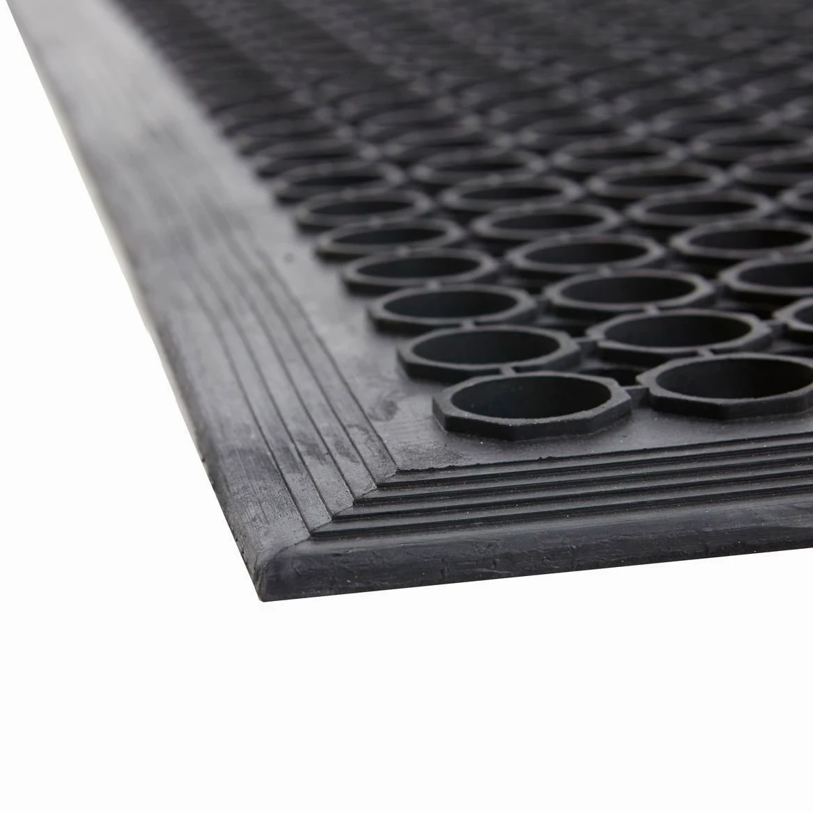 Grand Tapis d'entrée Extérieur en Caoutchouc Absorbant antidérapant – 3 Tailles Disponibles (0.9 m x1.5 m)