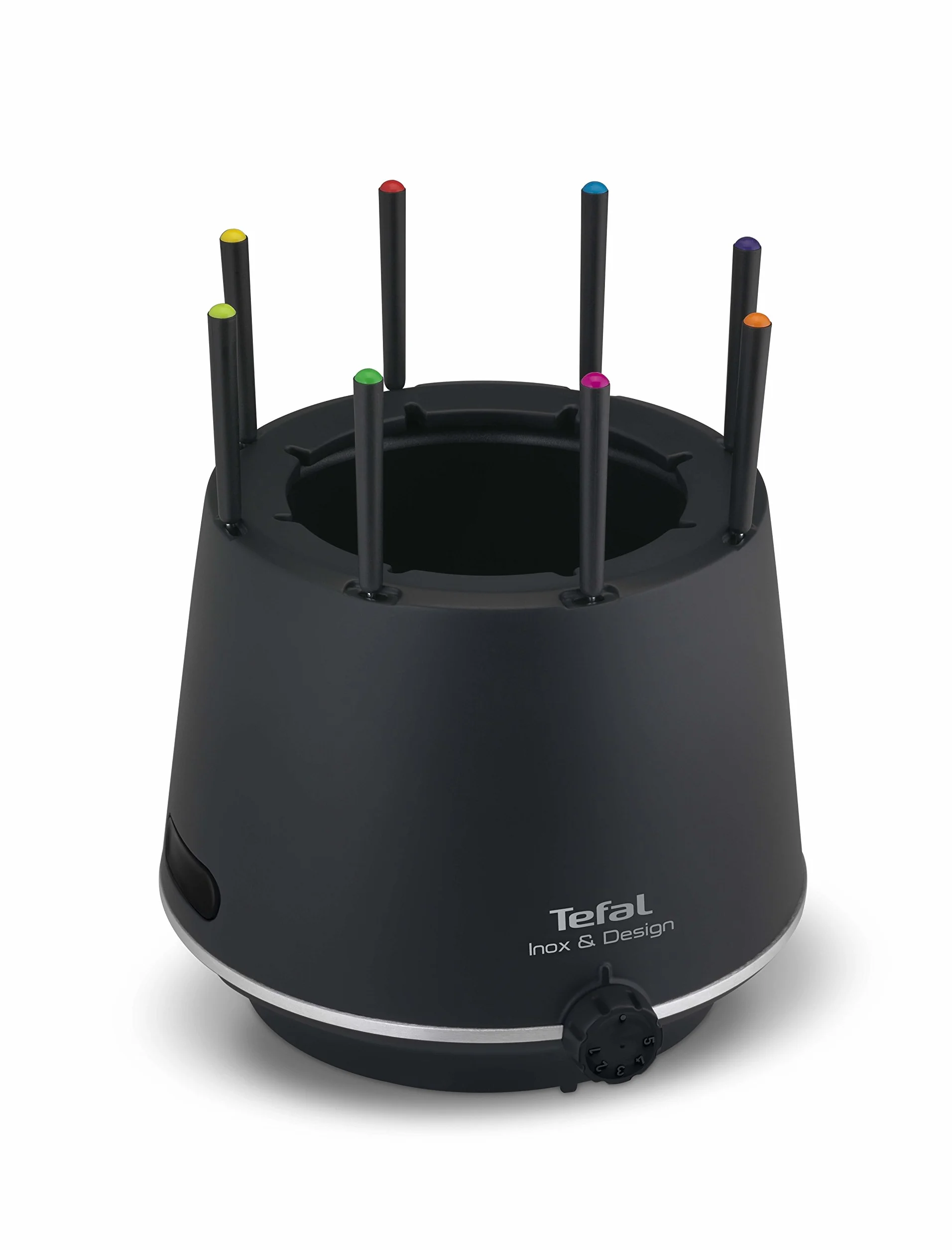 Tefal Inox & Design EF265812 - Fondue - 800 Watt - noir/inox