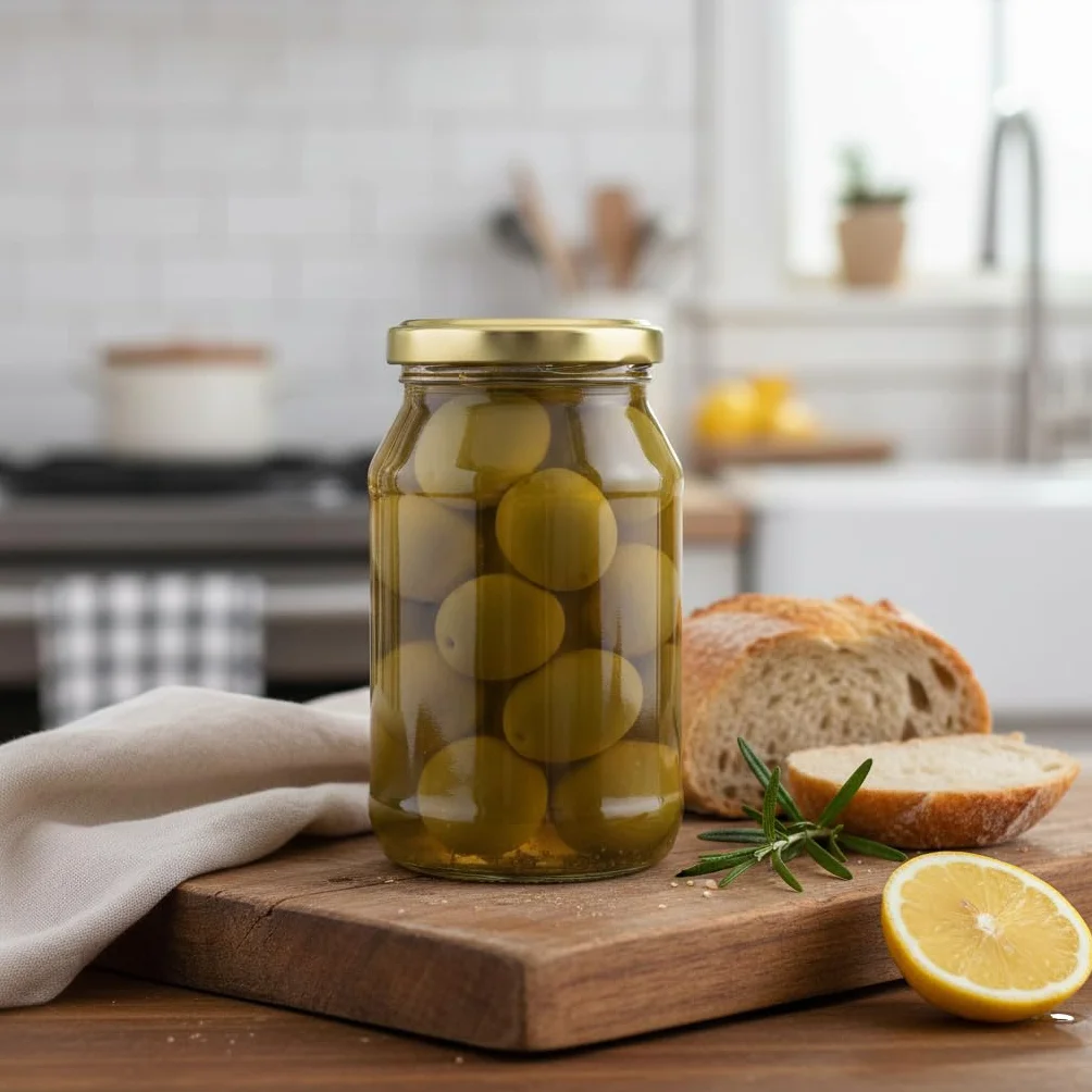 Lot de 96 bocaux de conservation de 250 ml avec couvercle Twist-Off 58, hermétiques, à insérer, à conserver et à conserver, adaptés à un usage alimentaire, sans BPA