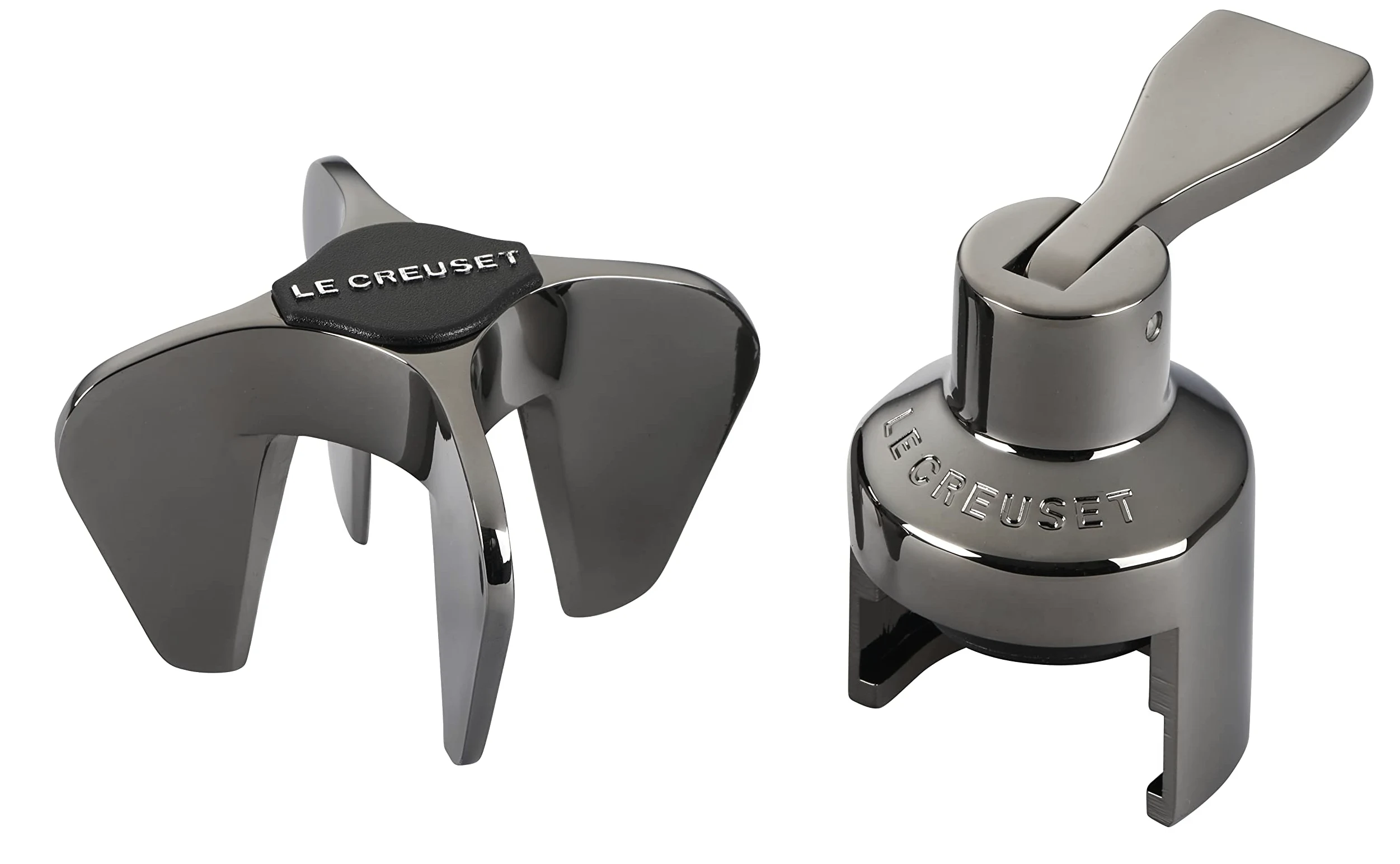 Le Creuset GS102 Coffret Cadeau avec étoile et Couronne de Champagne, Nickel Noir, 49816000060000