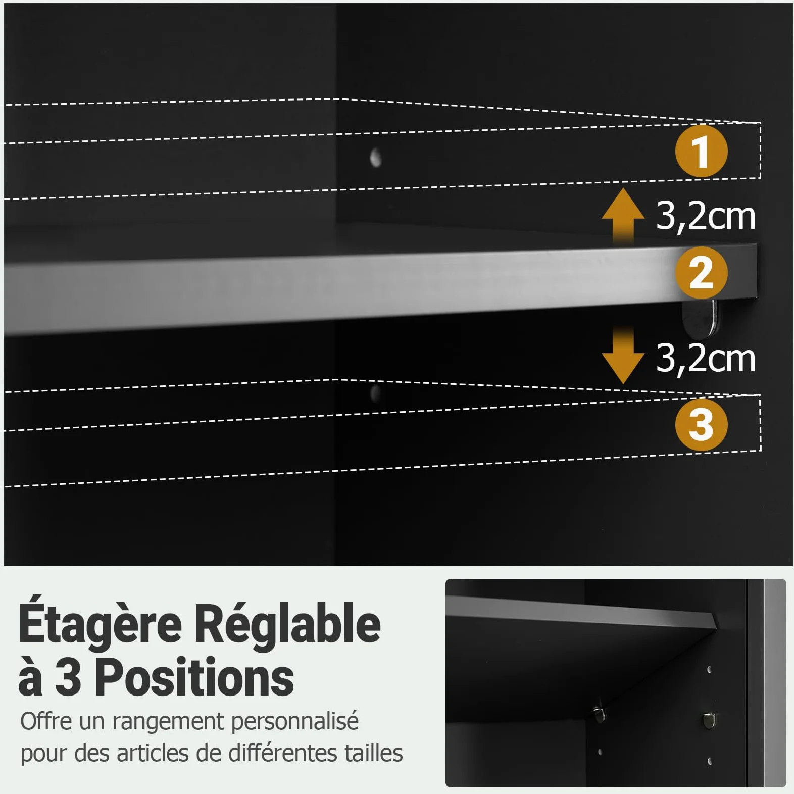 COSTWAY Armoire Murale Salle de Bain, Meuble WC Suspendu avec 2 Portes, Étagère Réglable, Compartiment Ouvert, Style Ferme, Gain de Place, pour Toilette, Buanderie, Cuisine, 21 x 60 x 75 cm (Noir)