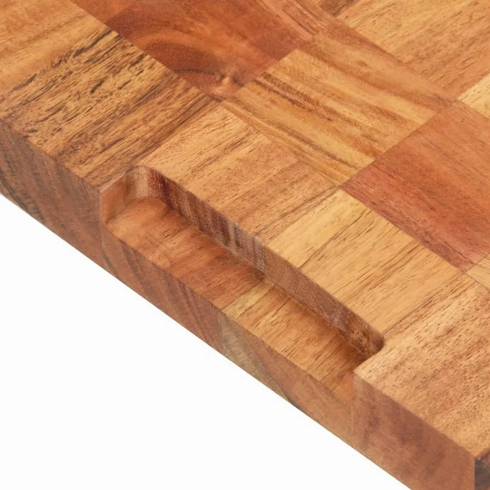 Planche à découper 60x40x3,8 cm Bois d'acacia Massif Arts de la Table & Arts culinaires Brun,286573