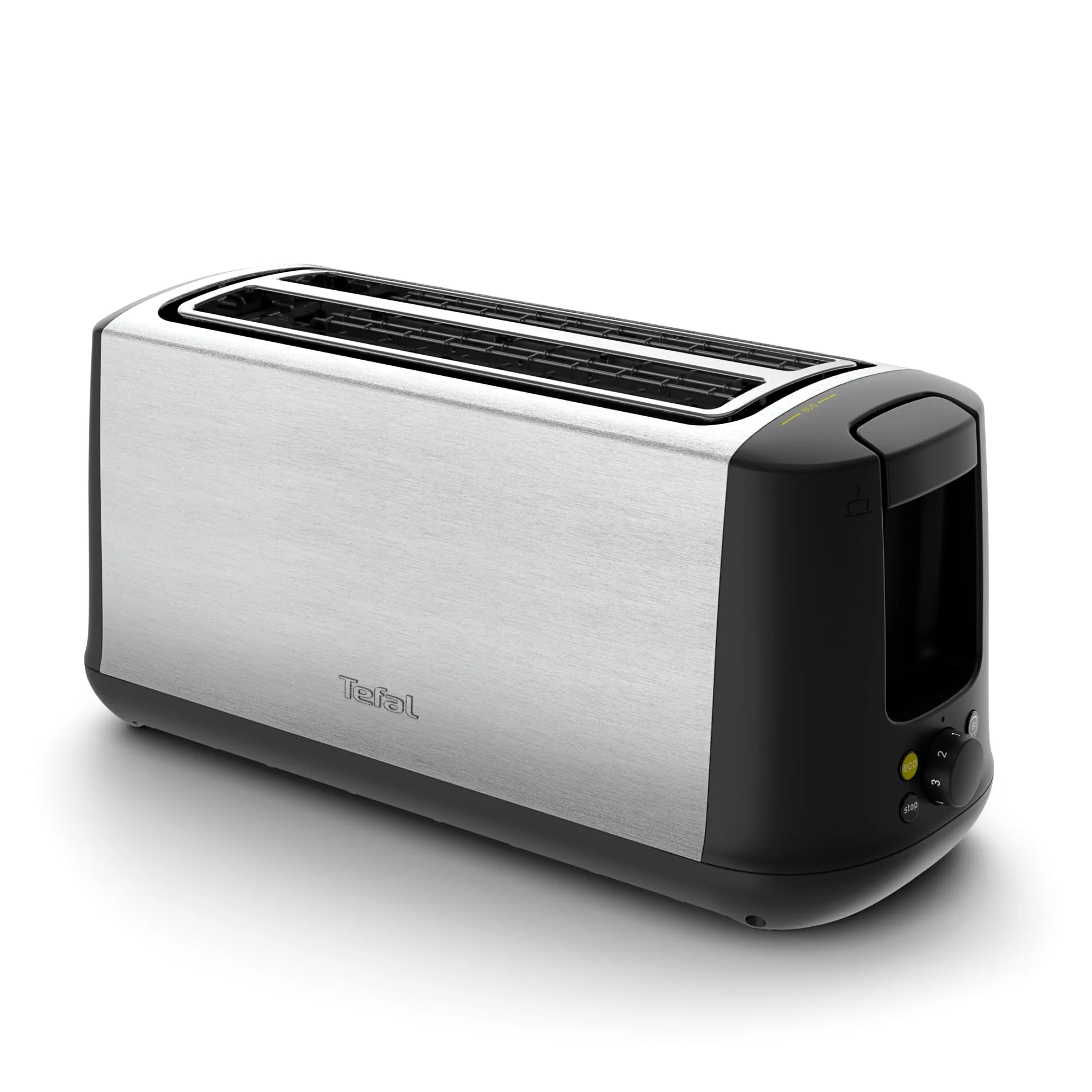 Tefal Subito, Grille-pain 2 fentes, Option de chauffe pour 1 fente, Fentes extra-larges, Levier de surélévation, TL342DE0