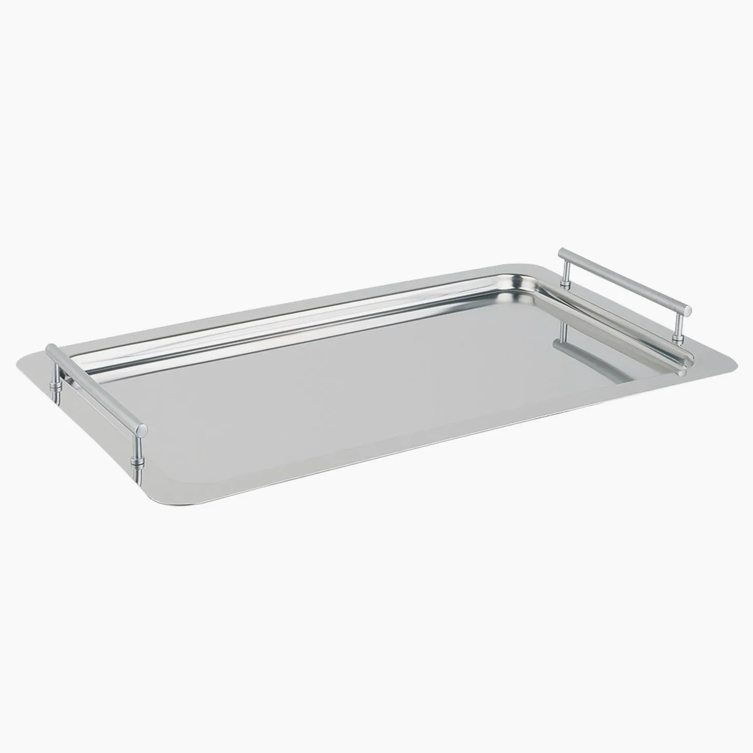 APS 11295 Plateau système GN 1/1 « CLASSIC », plateau de service, système empilable et vissable, poignées solidement vissées, avec entretoises, 53 x 32,5 cm, hauteur 5 cm