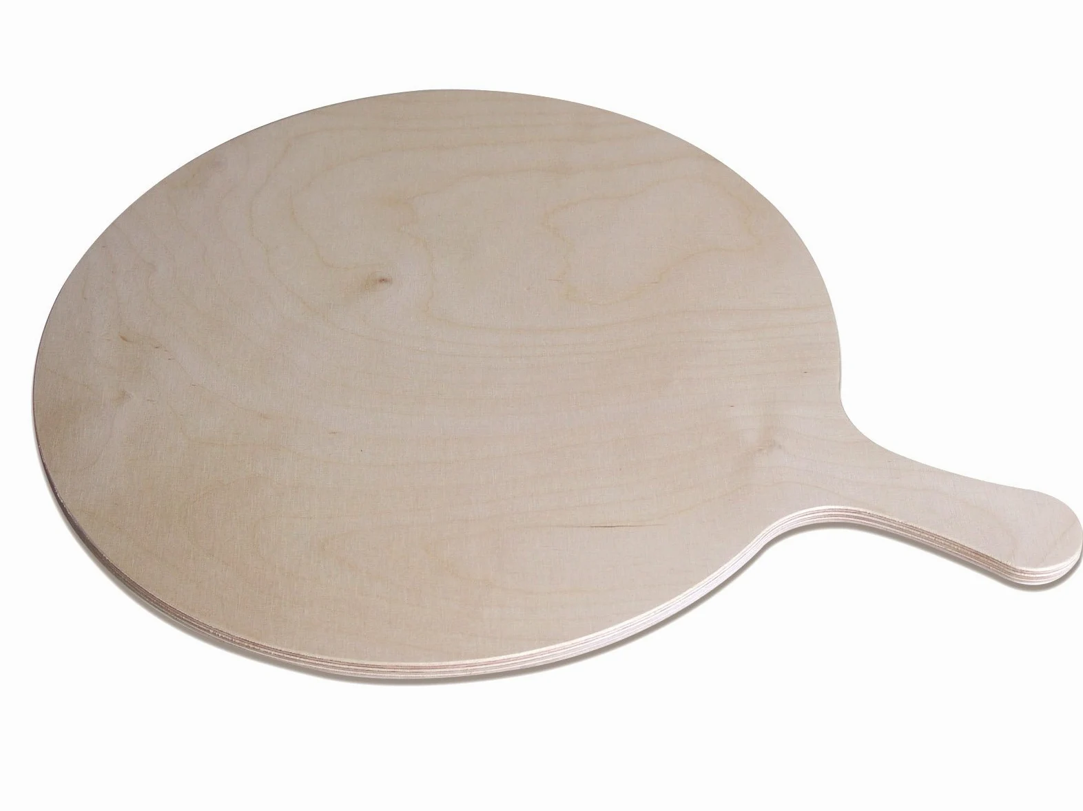 Planche à pizza - Forme ronde, jolie et pratique - Plusieurs tailles disponibles-, Bois, XL