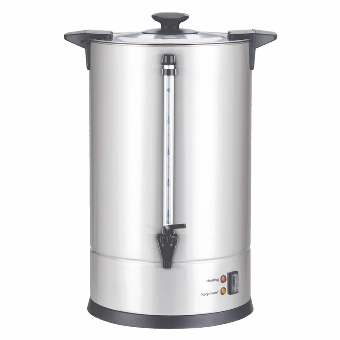 LOUIS TELLIER - Percolateur à café professionnel - Capacité 13,2 L - 100 tasses - INOX - Filtre en inox - Robinet anti-gouttes