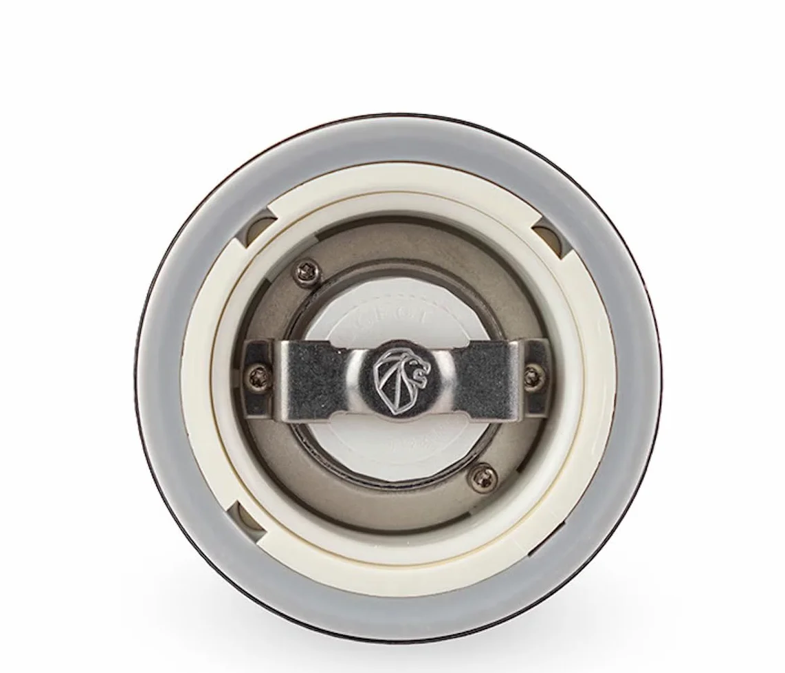 PEUGEOT - Moulin à Sel Madras u'Select 21 cm - 6 Réglages de Moutures Prédéfinies - Innovation Sel Glace, Mécanisme Zirlion - En Bois d'Olivier Labellisé PEFC et Inox - Fabrication Française
