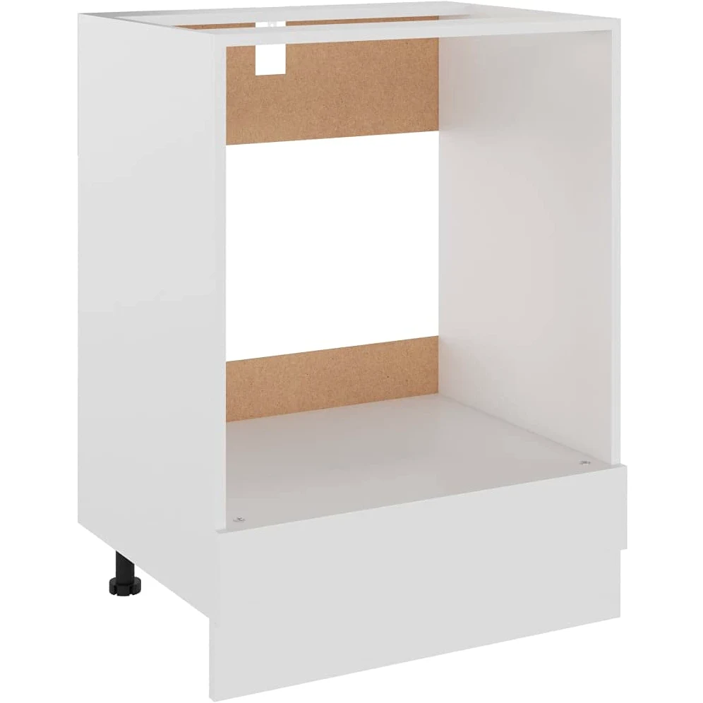vidaXL Armoire à Four Blanc 60x46x81,5 cm Bois d'ingénierie