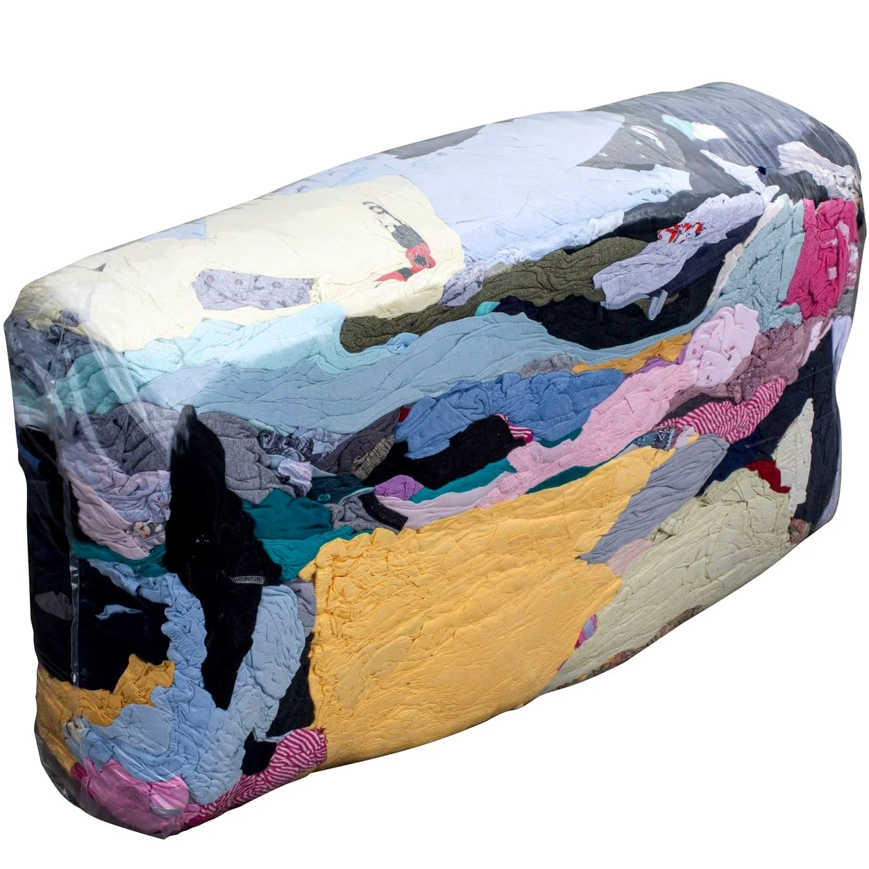 Chiffons en coton 25 kg pour atelier sac de chiffons lingettes nettoyage